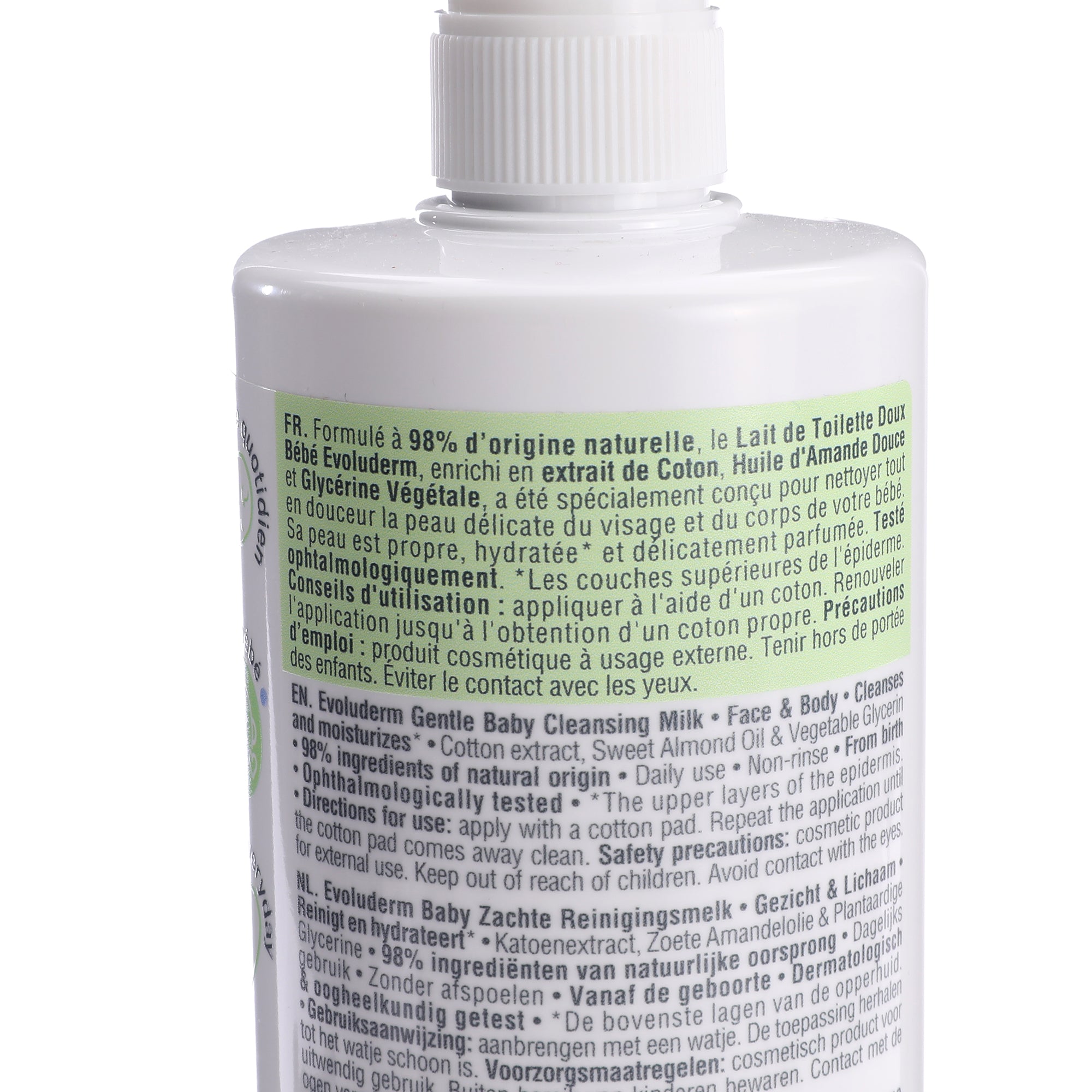 Lait de Toilette Bébé Doux Visage & Corps - 500 ml