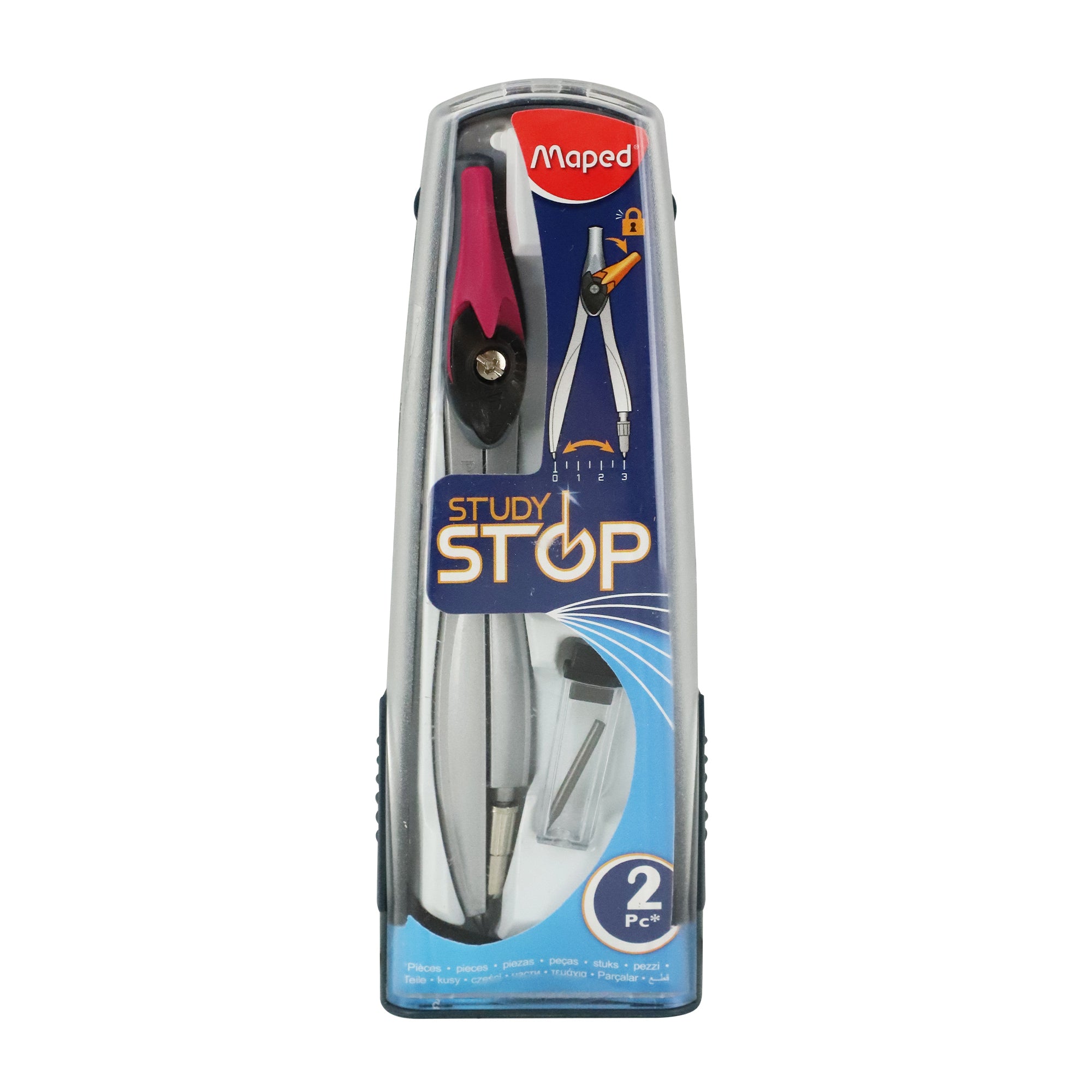 Coffret compas à mine Study Stop