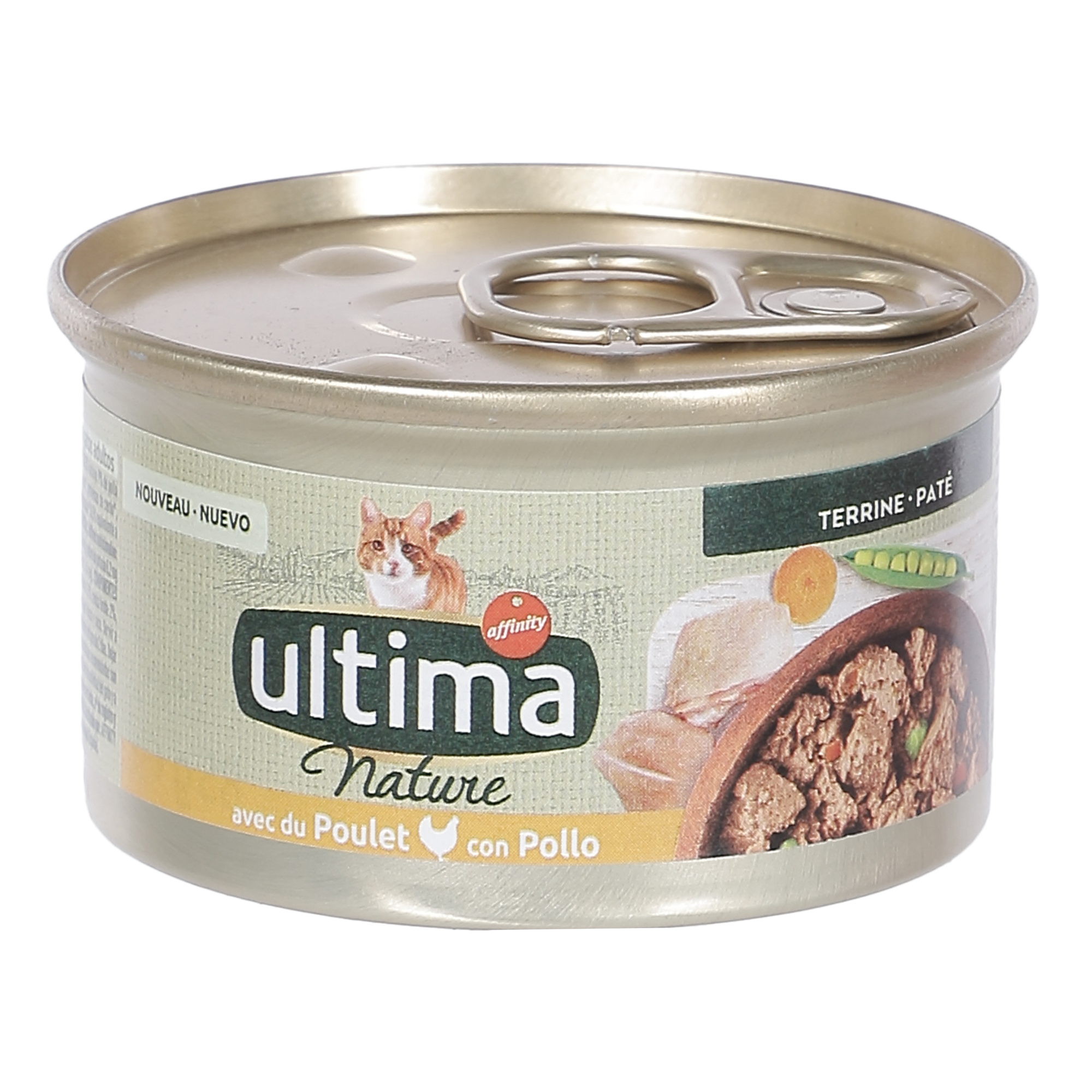 PATE POUR CHAT ADULTE EN TERRINE AU POULET