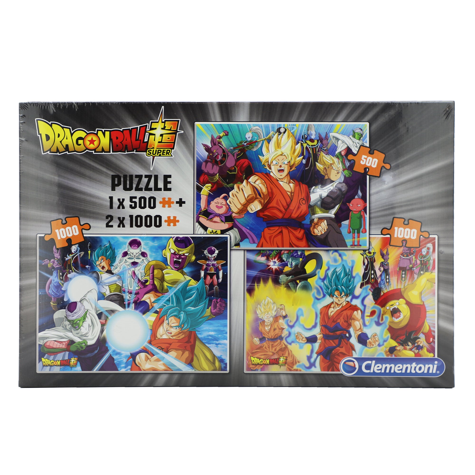 Puzzles Dragon ball1X500 + 2X1000 pièces