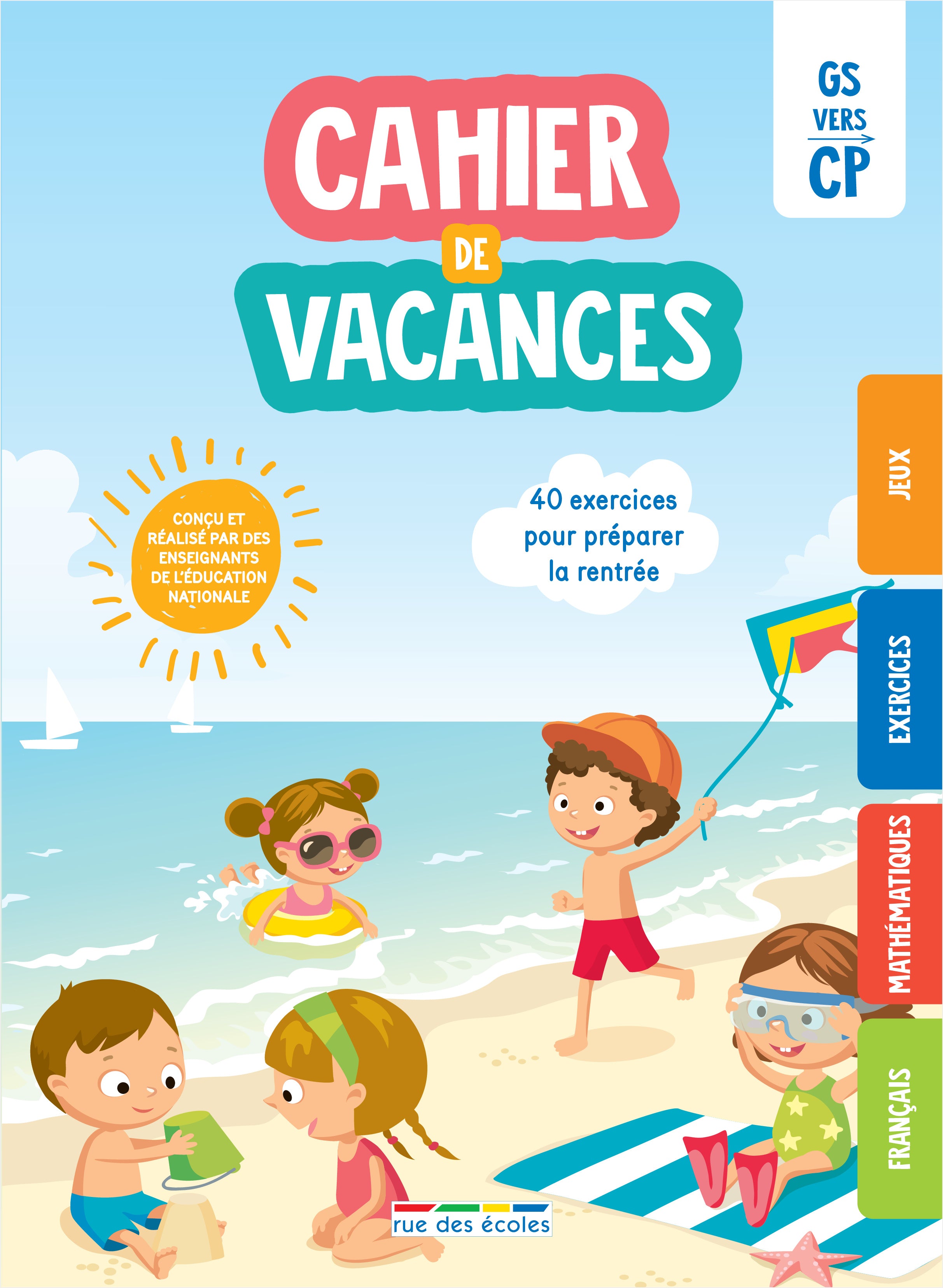 Cahier de vacances vers le CP