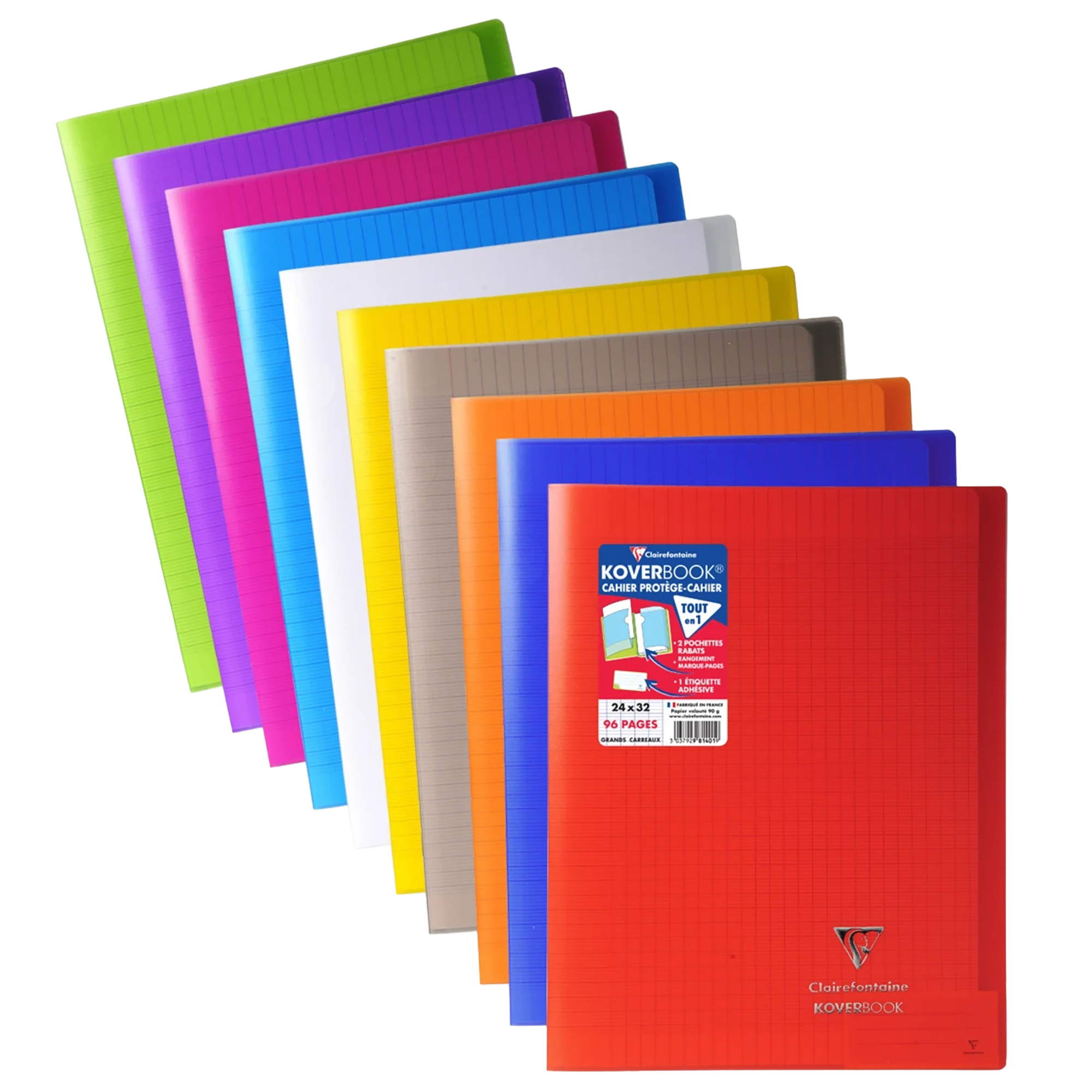 Cahier koverbook 24x32cm 96 Pages