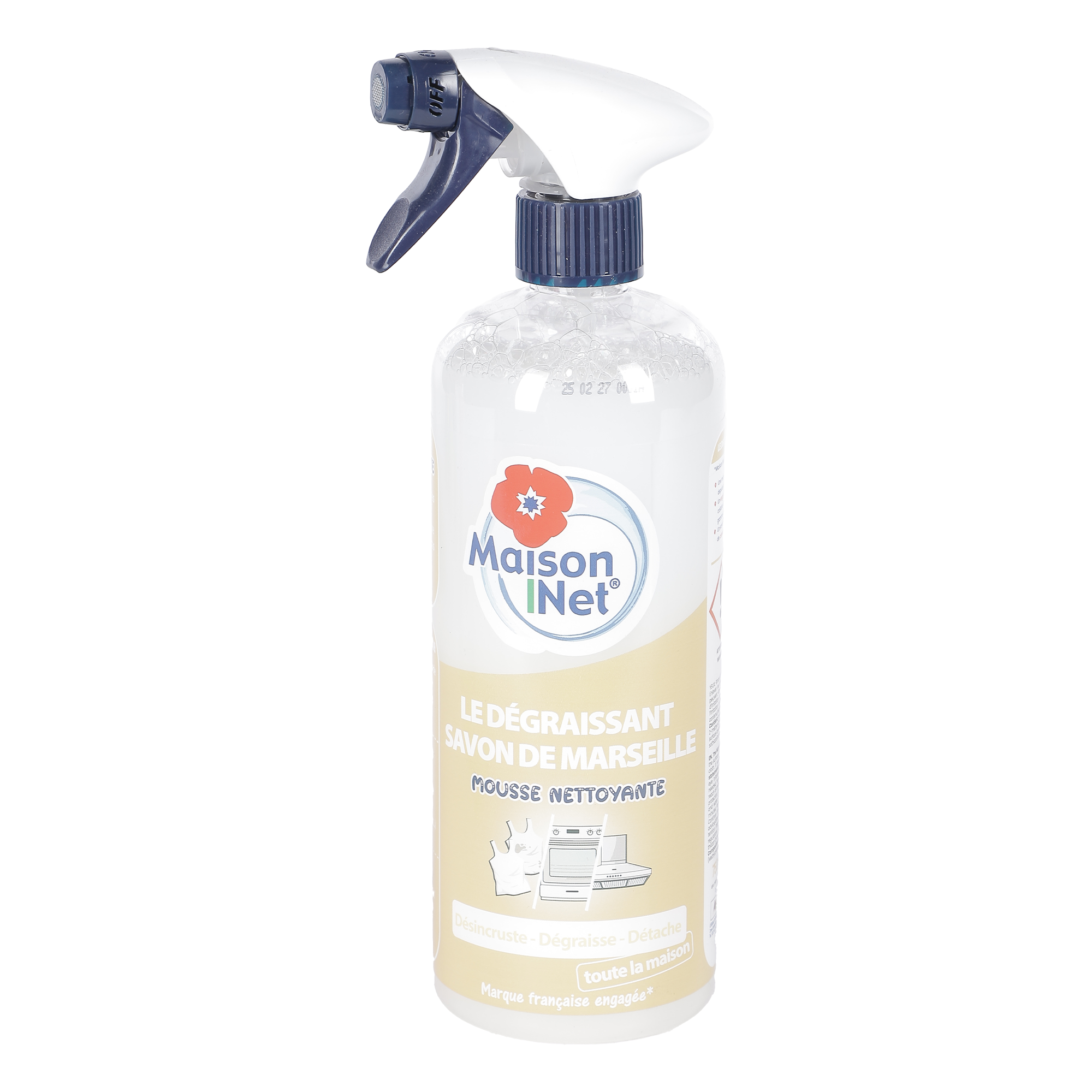 Spray dégraissant multi usages au savon de Marseille