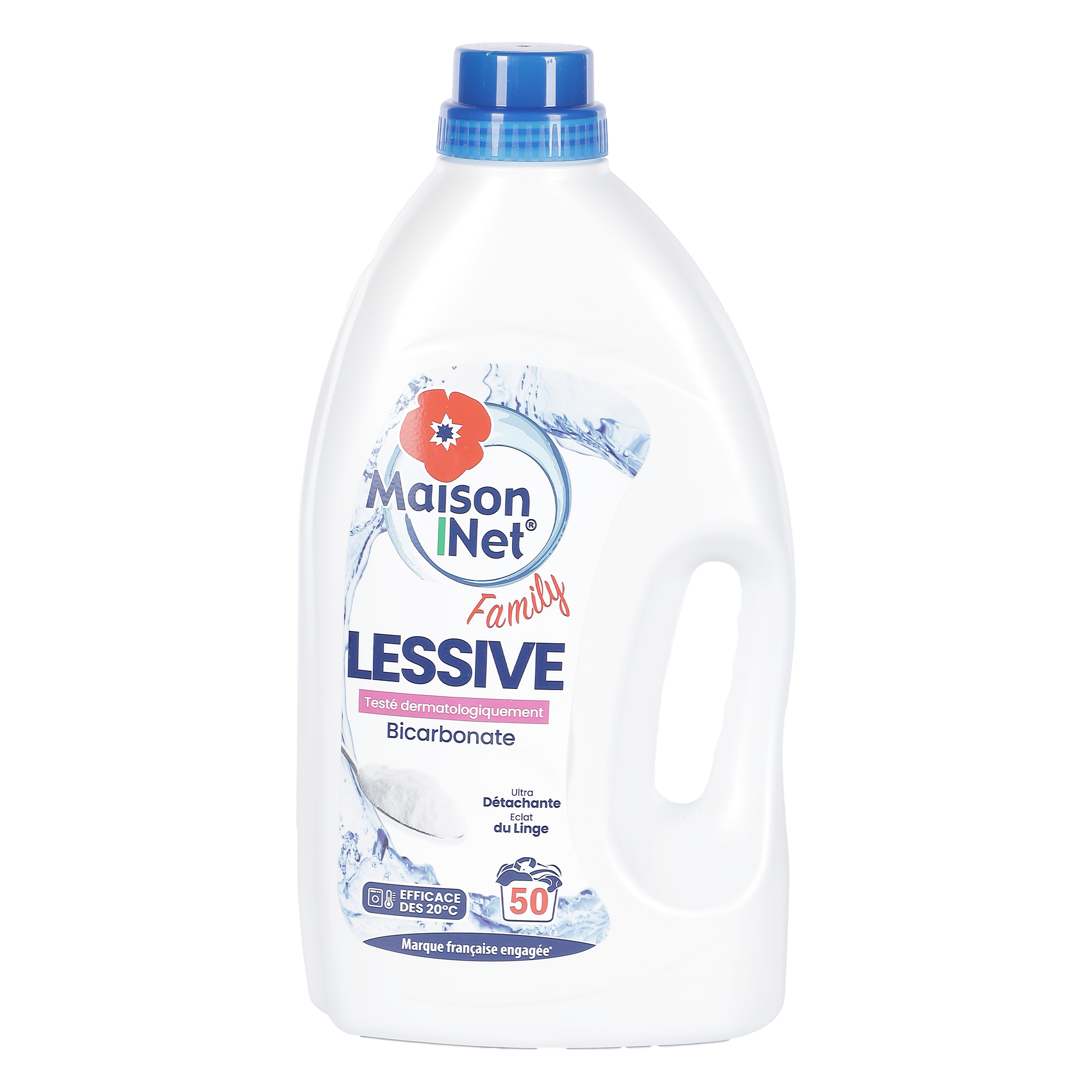 50 doses de lessive liquide au bicarbonate