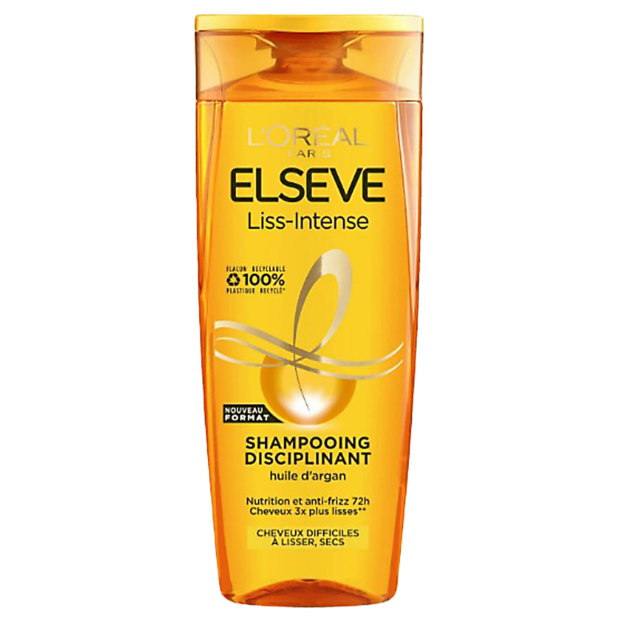 Shampoing disciplinant pour cheveux difficiles à lisser