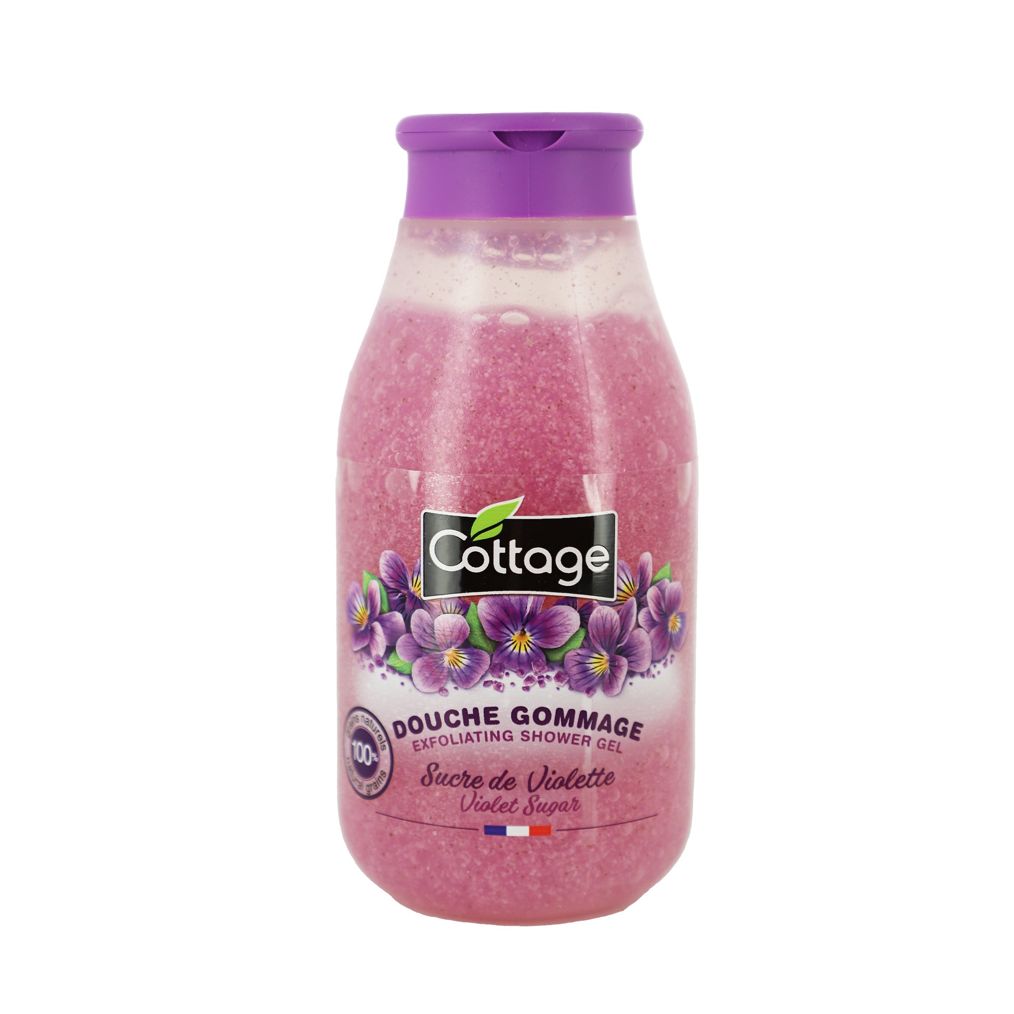 Douche gommage sucre de violette