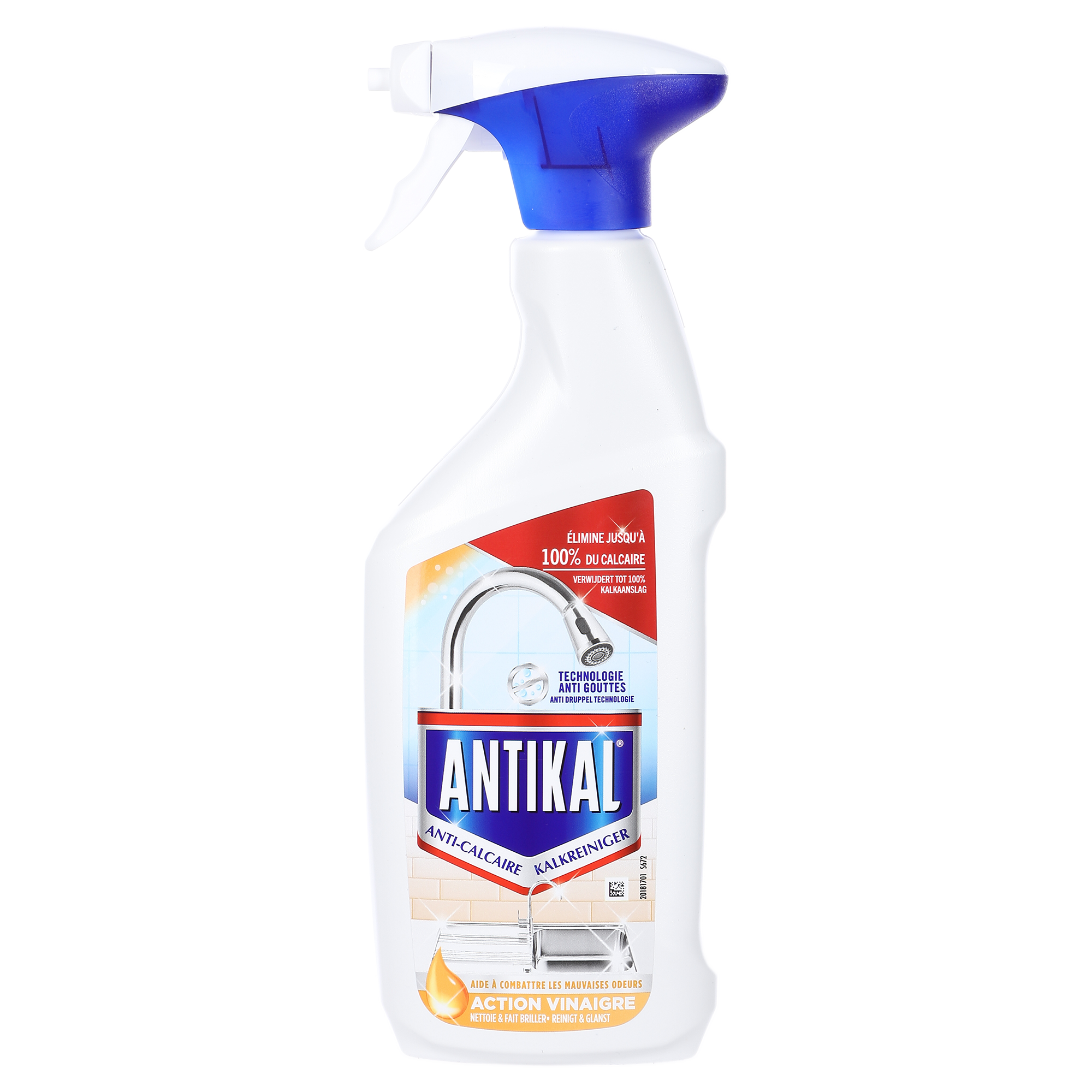 Pistolet nettoyant anticalcaire