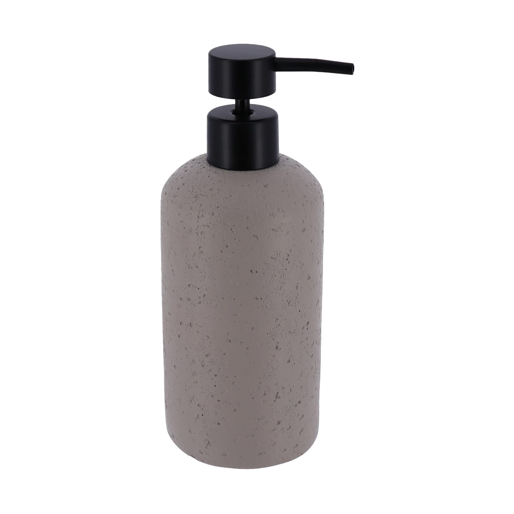 Distributeur à savon beige effet pierre