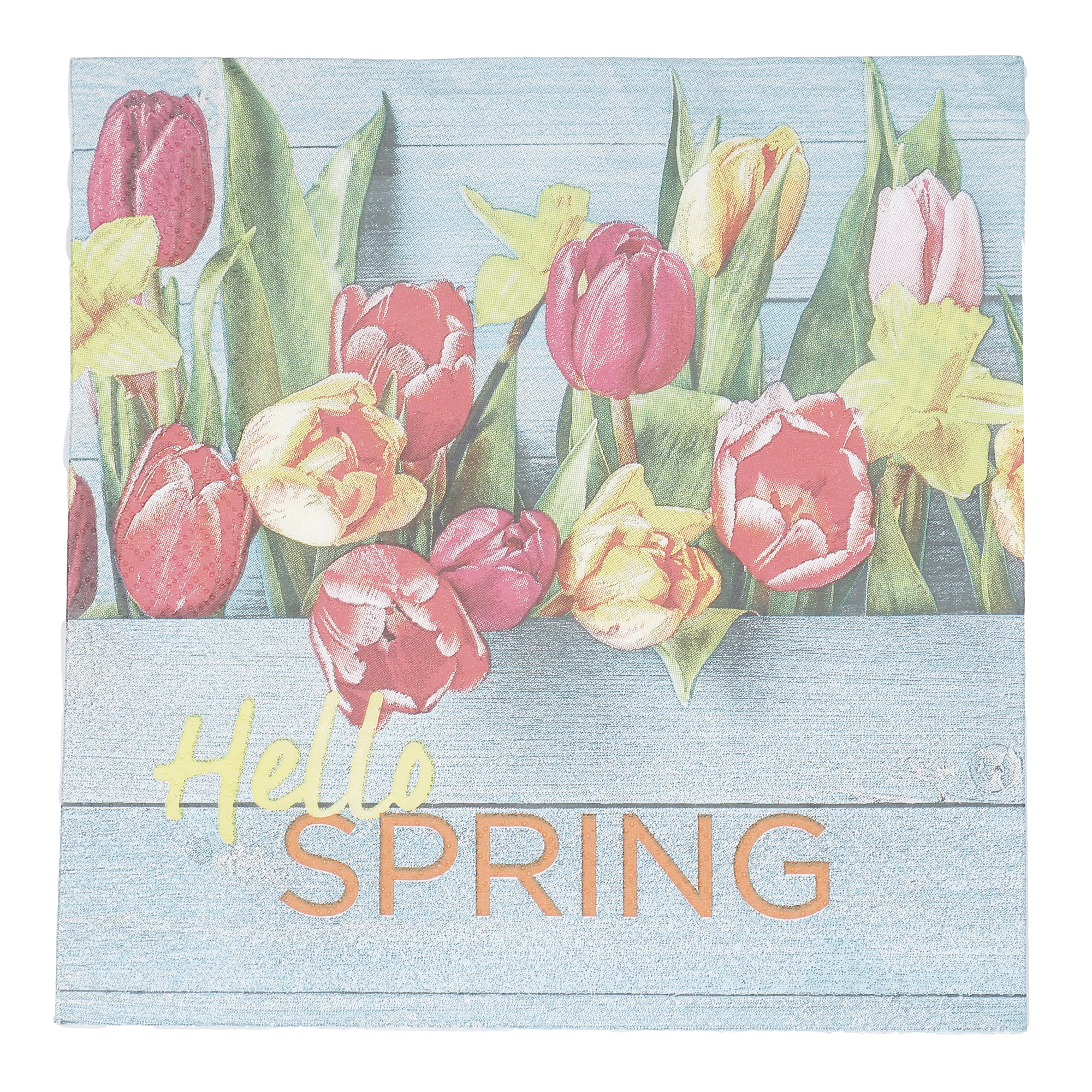 40 serviettes Hello Spring
