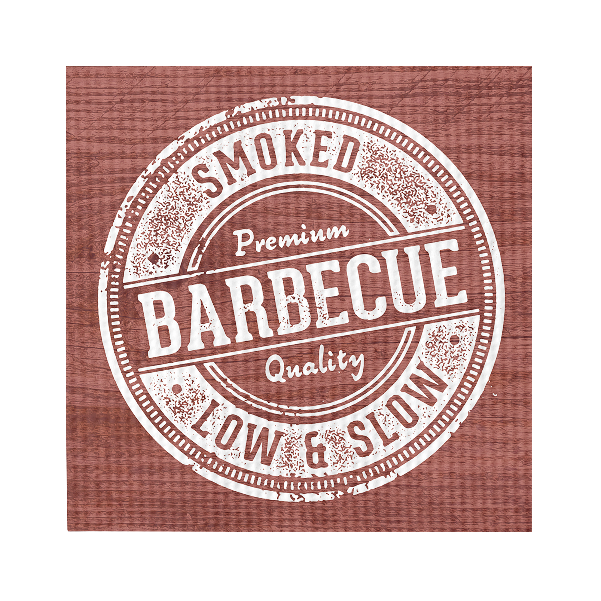 40 serviettes jetables Barbecue