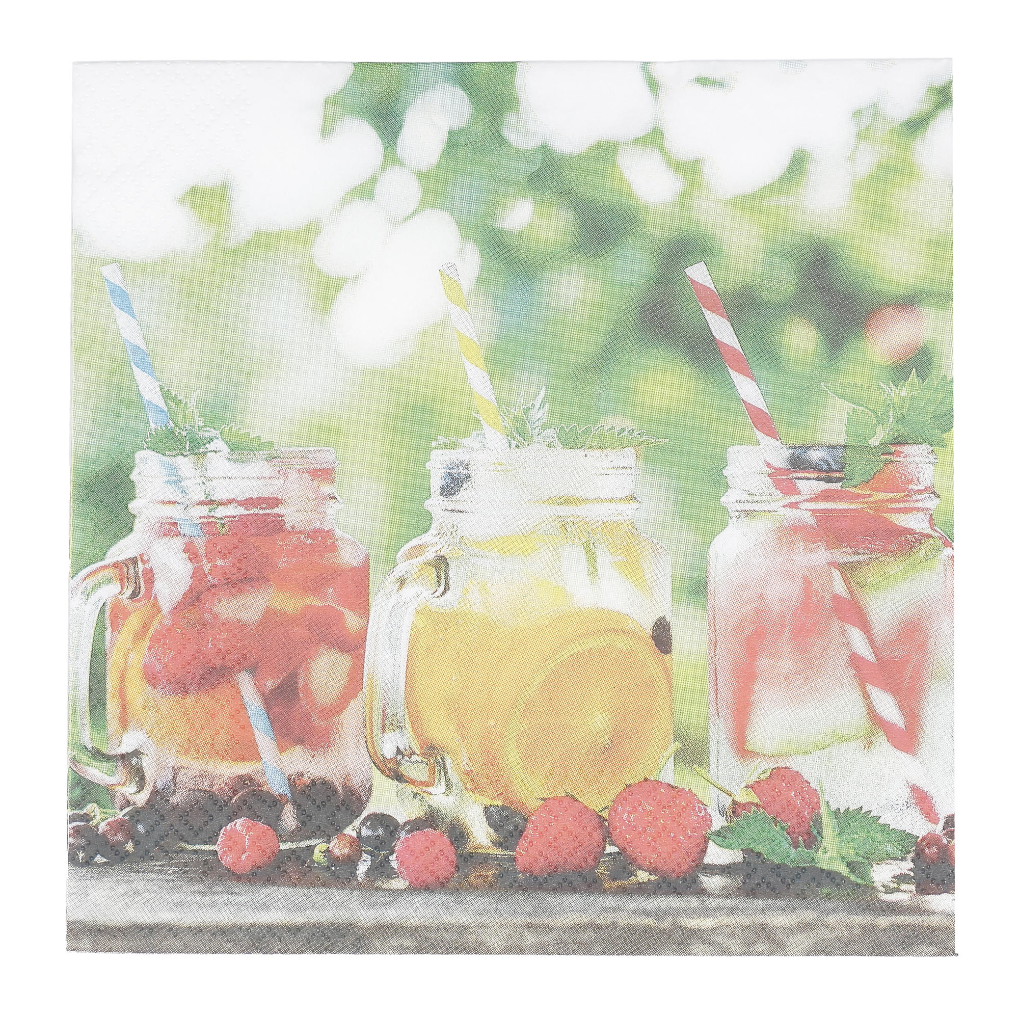 40 serviettes jetables Cocktail