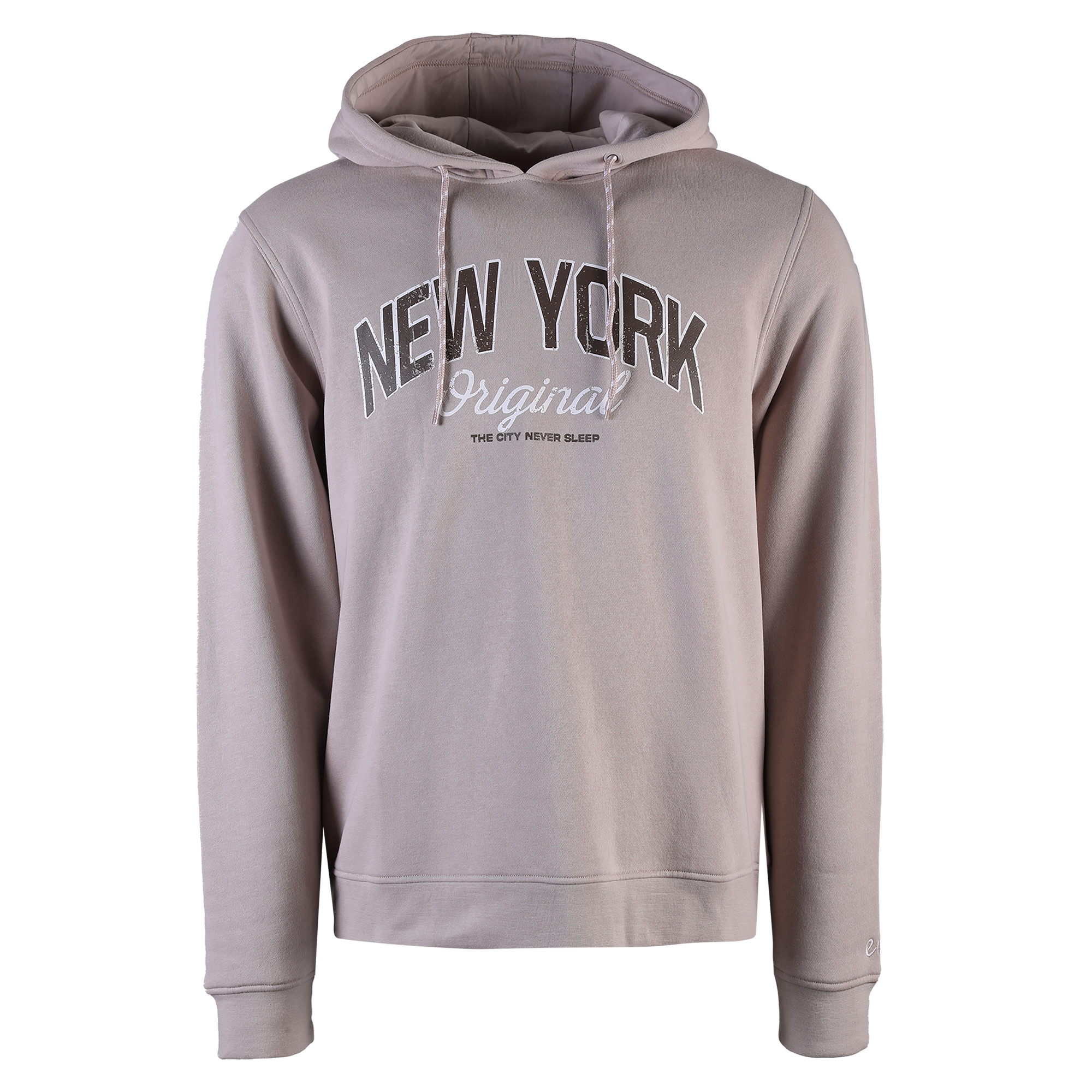Sweat à capuche  - Beige