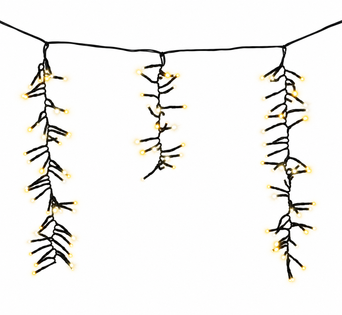 Guirlande stalactite cluster – 350 cm