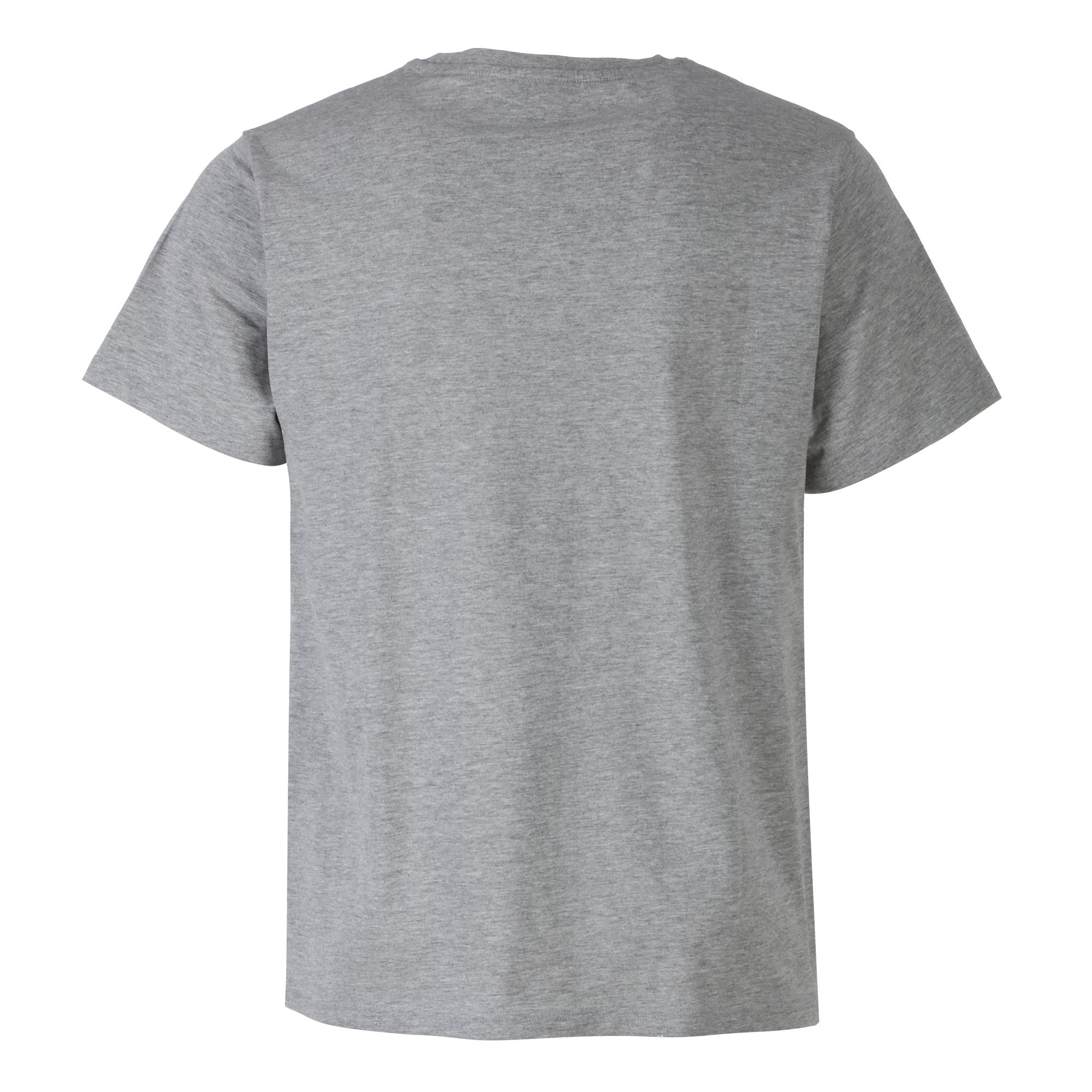 Tee-shirt col rond gris - Gris