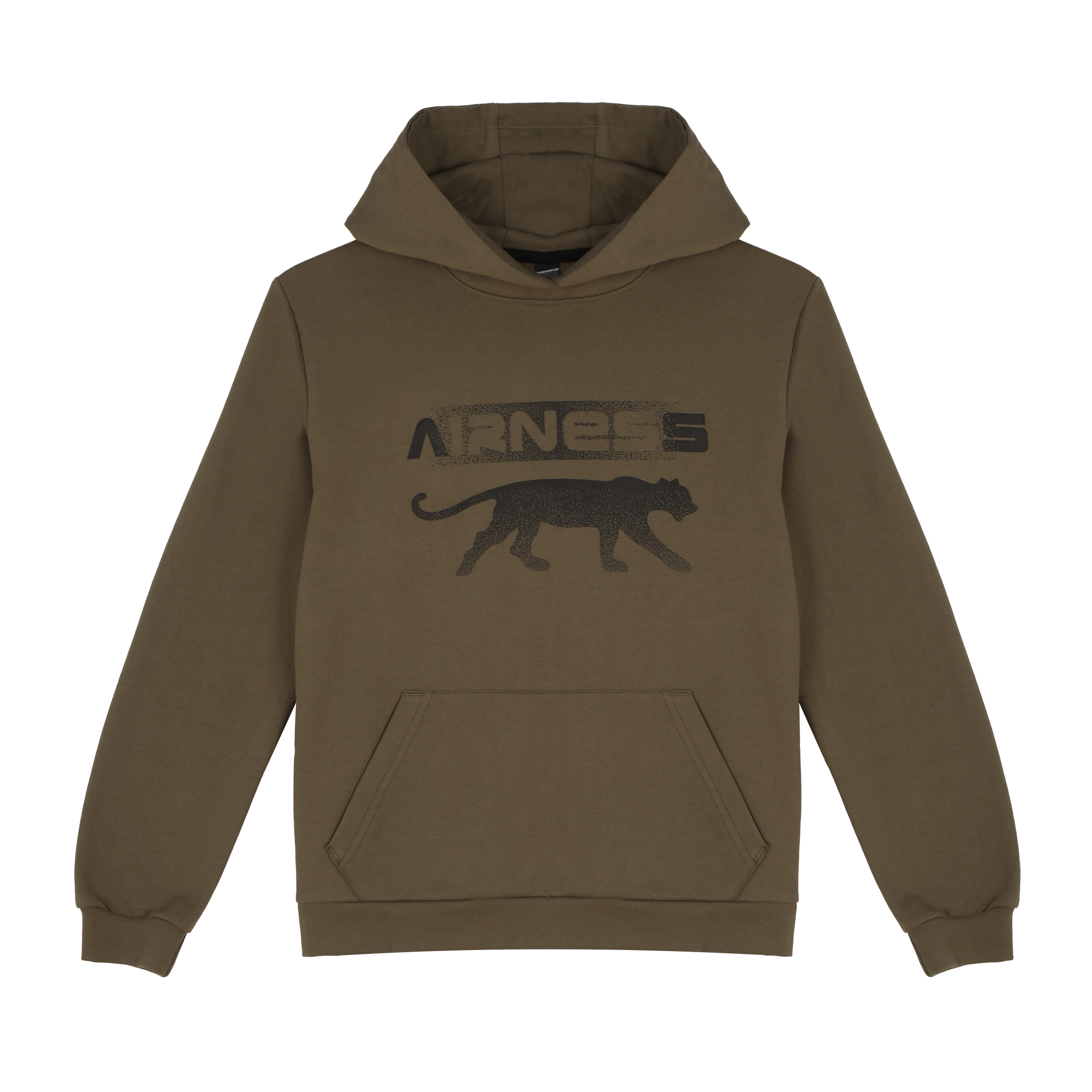 Sweat à capuche 8/14 ans - Kaki