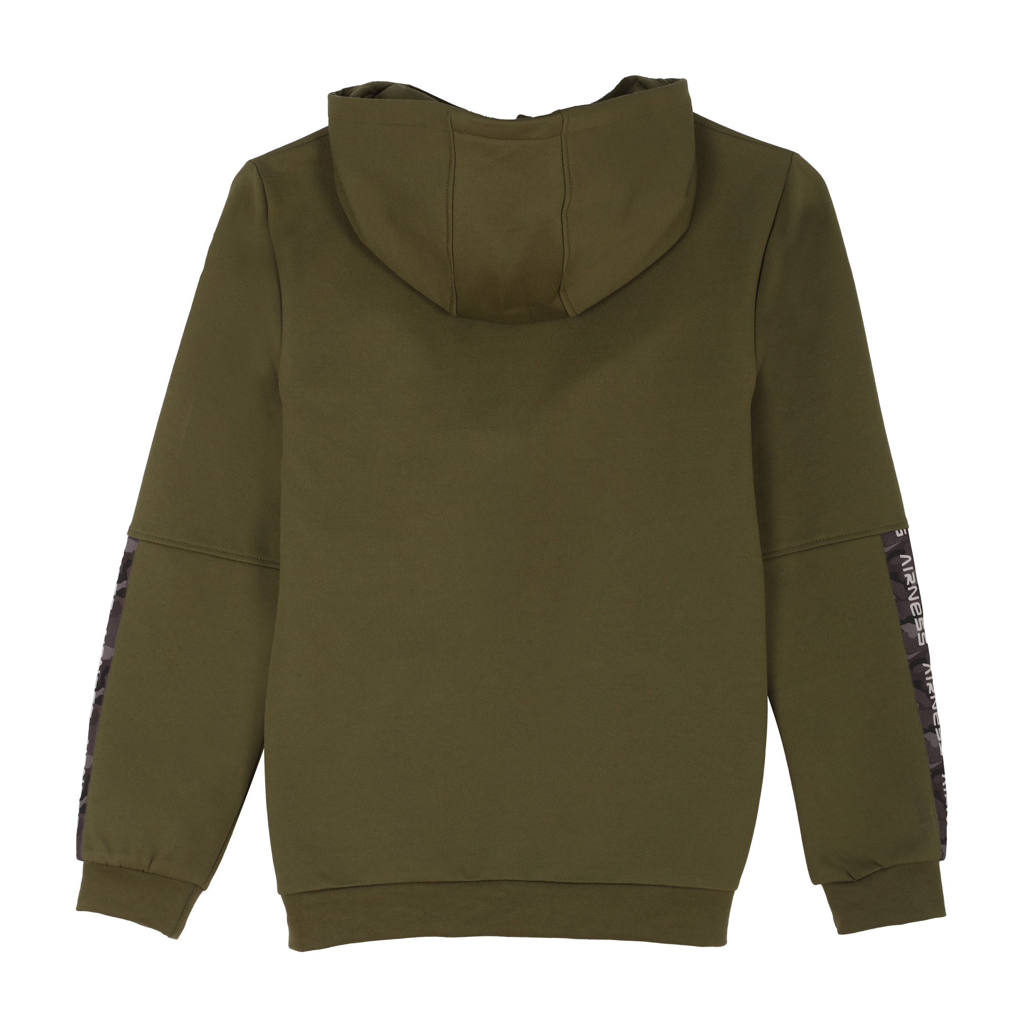 Ensemble sweat zippé + bas de jogging 8/14 ans - Kaki