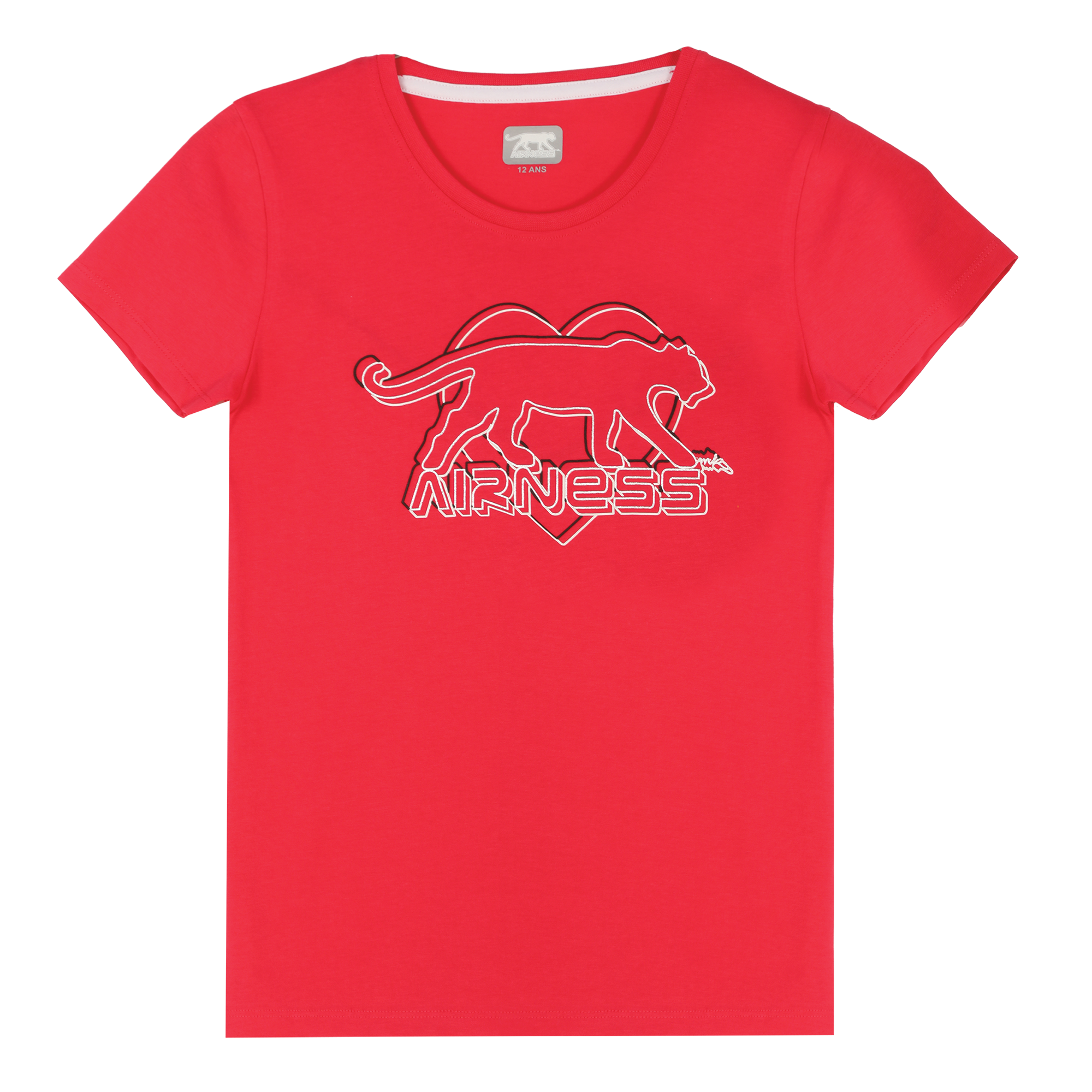 Tee-shirt manches courtes 8/14 ans - Blanc