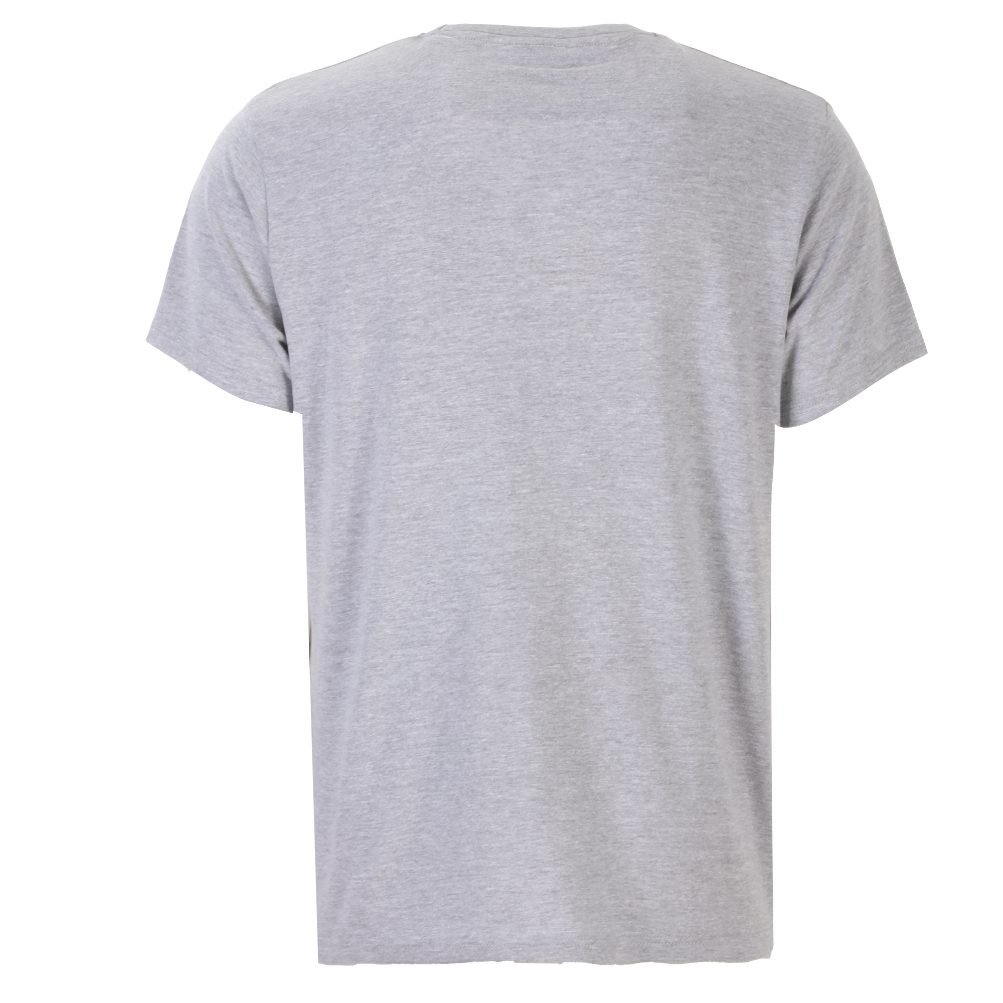 Tee-shirt bicolore manches courtes   - Gris