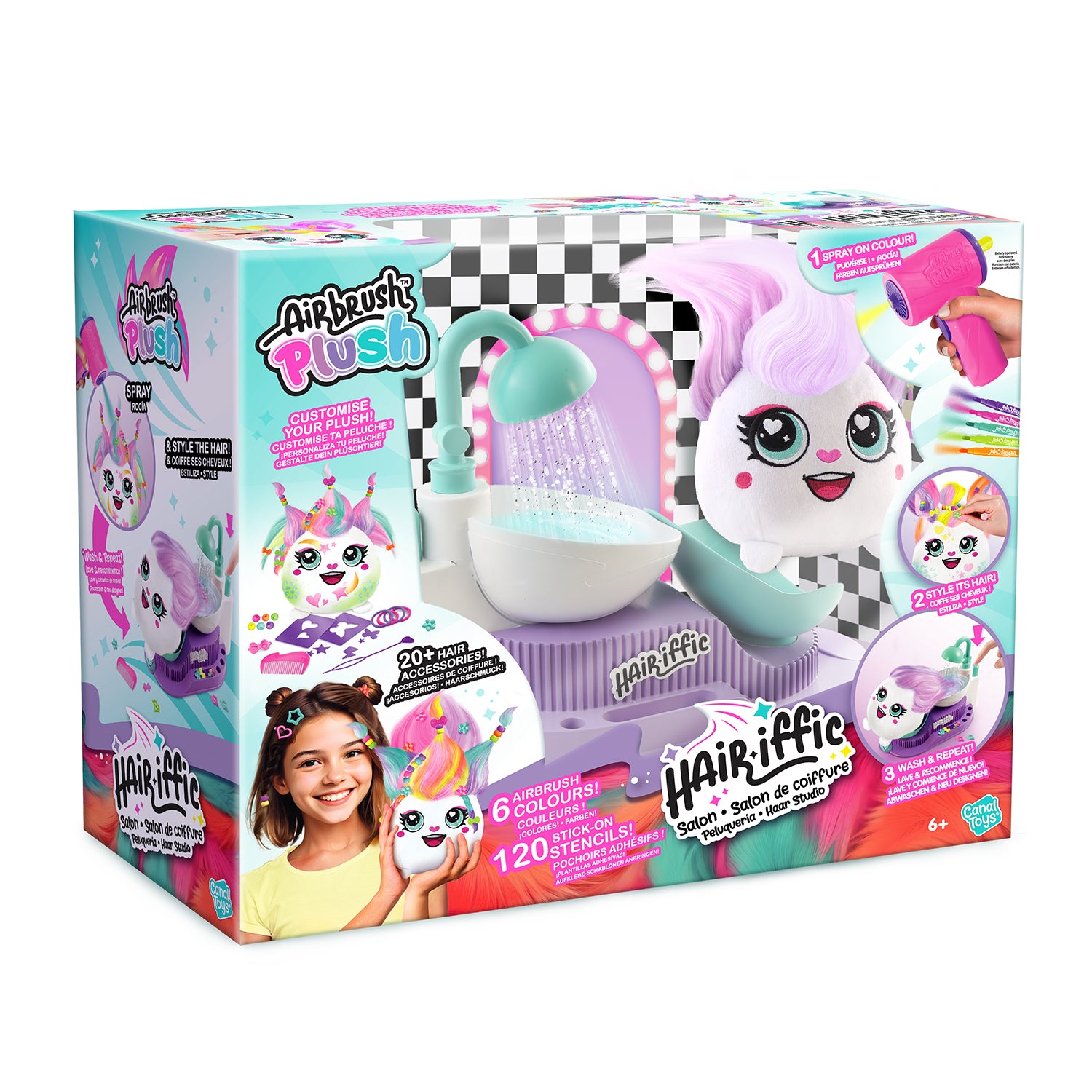 Airbrush Plush Hair Iffic