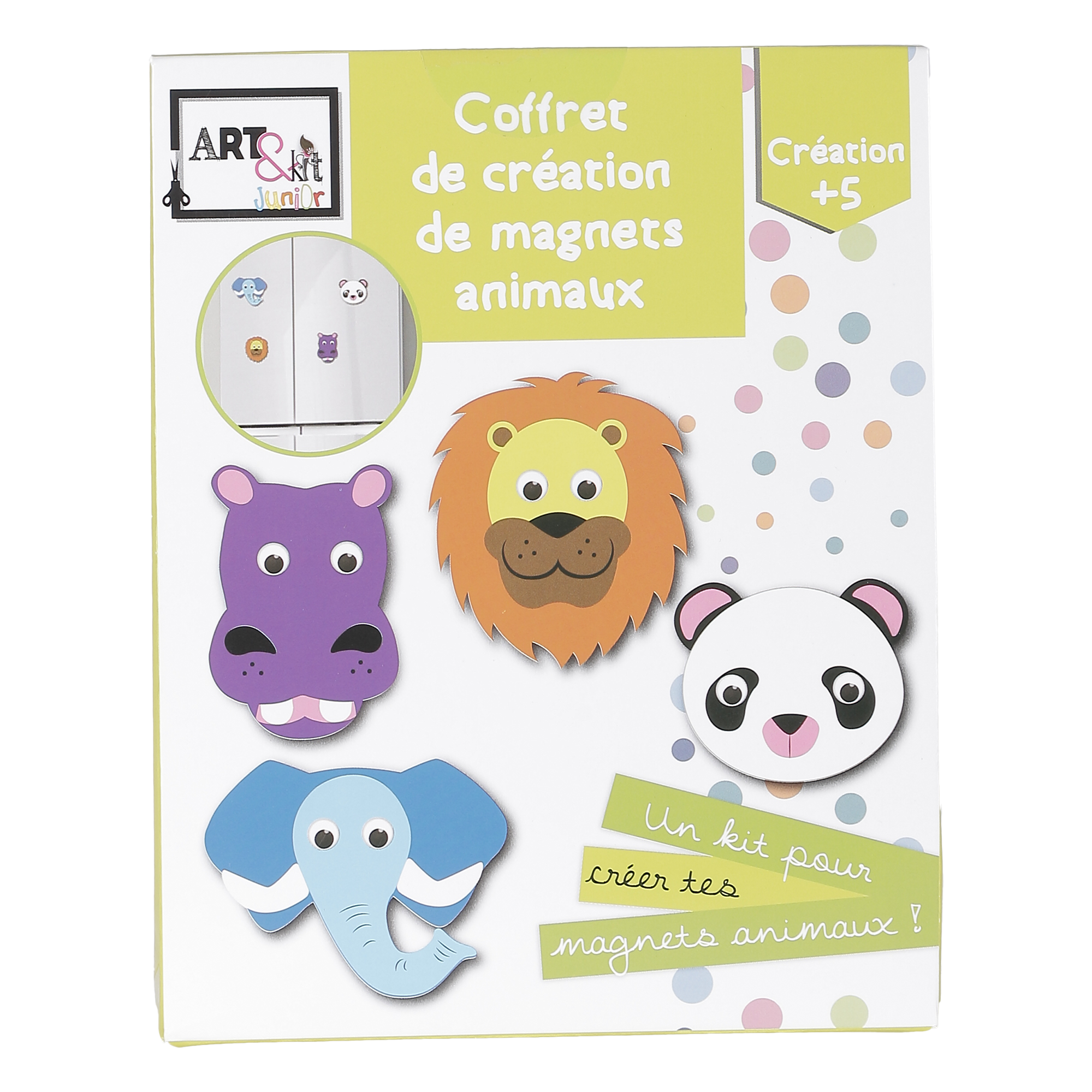 Coffret de création de magnets animaux