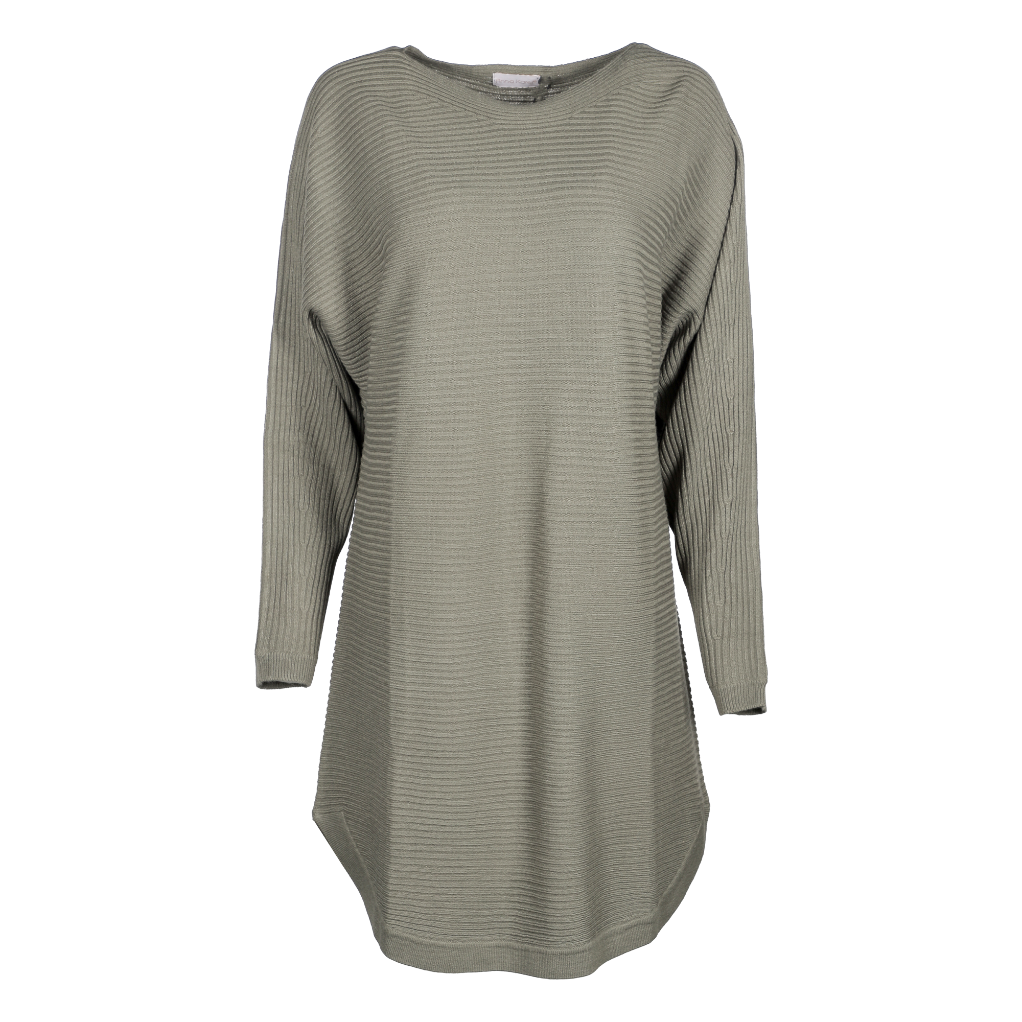 Robe en maille - Kaki