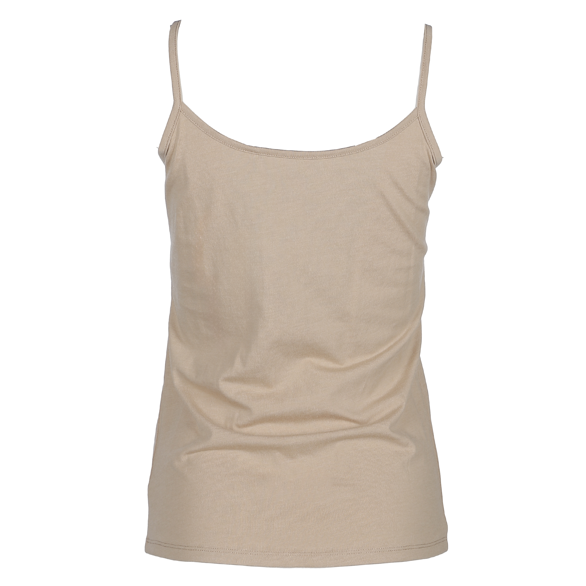Débardeur fines bretelles  - Beige