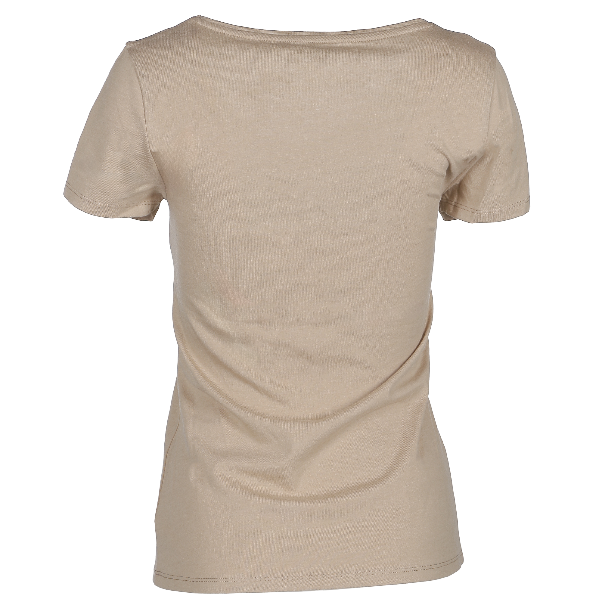 Tee-shirt manches courtes col V - Blanc