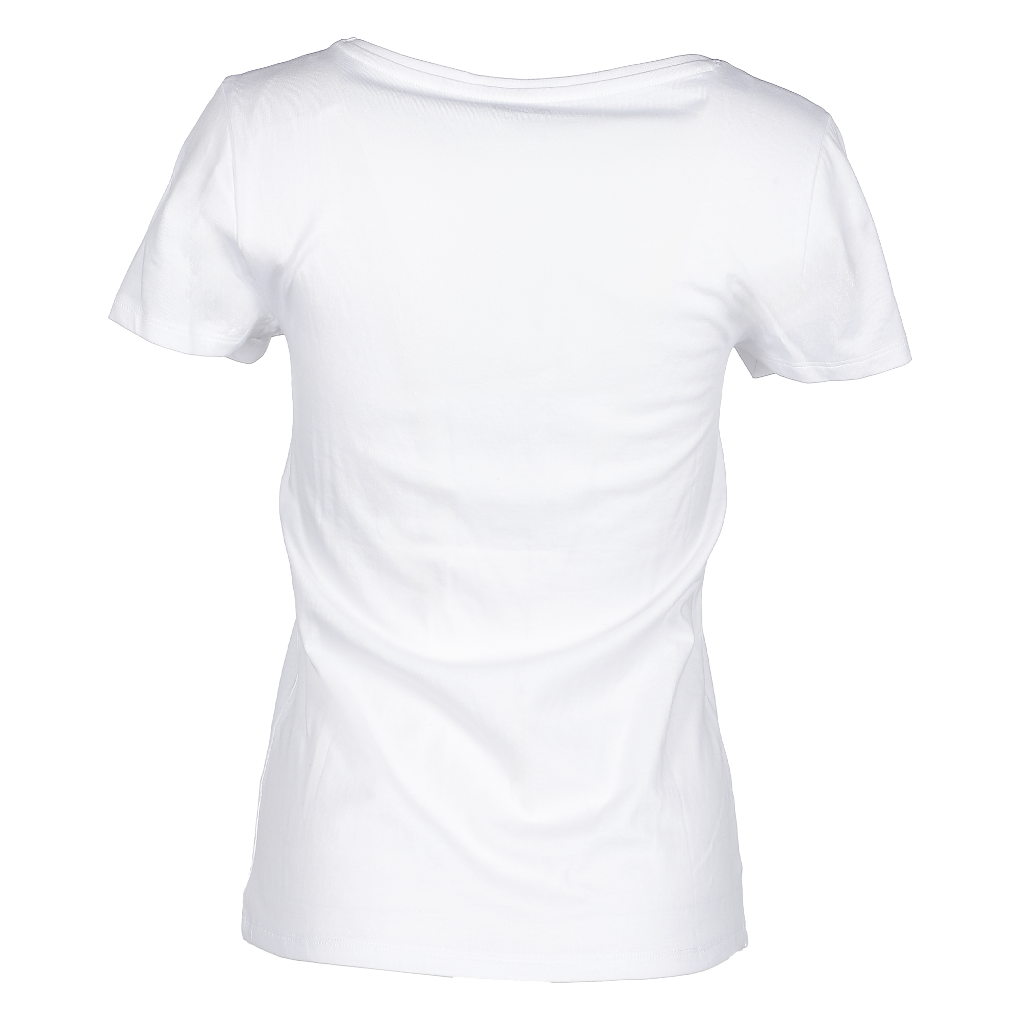 Tee-shirt manches courtes col V - Noir