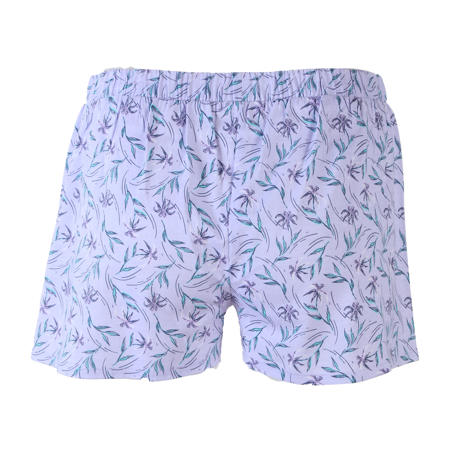 Pyjashort en jersey  - Blanc