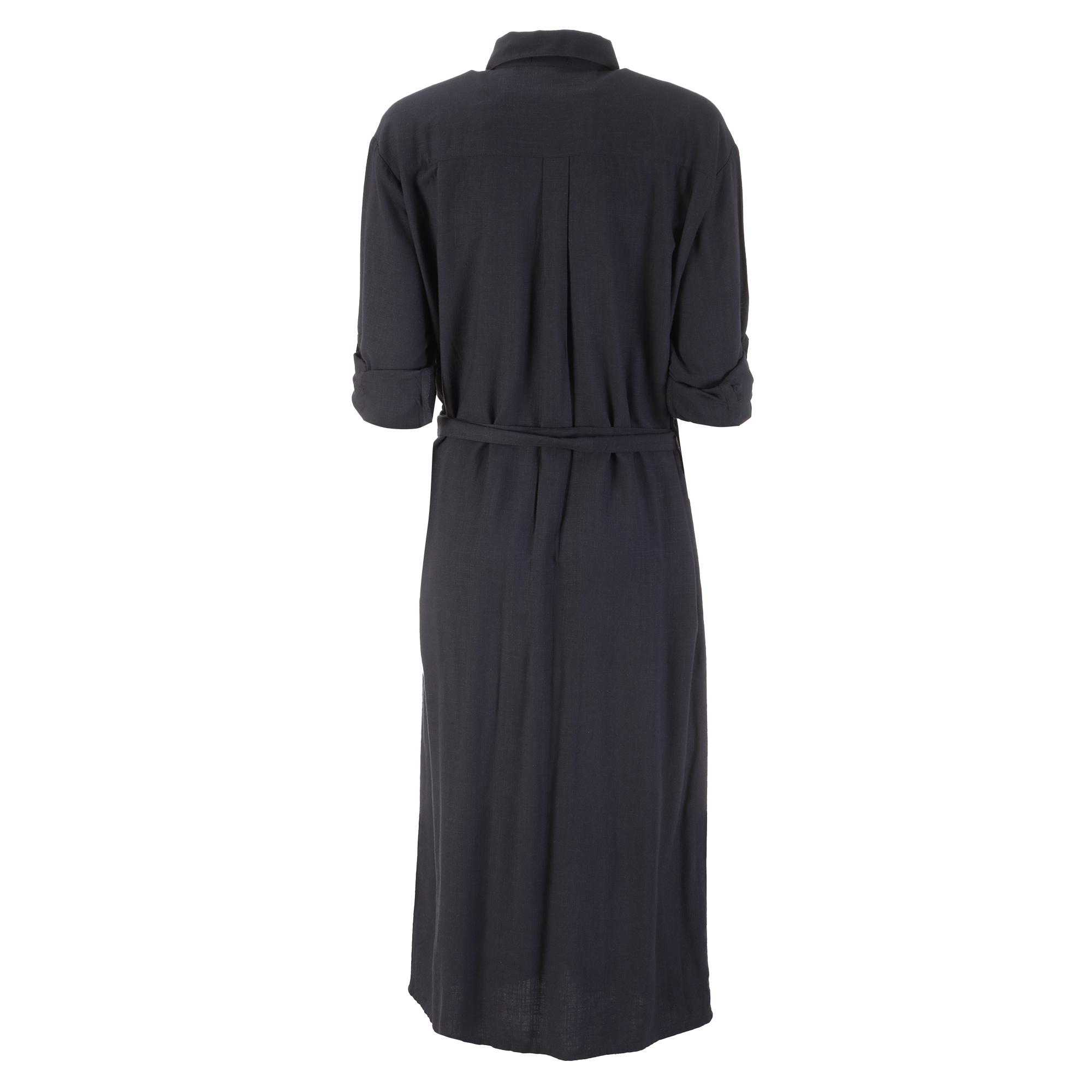 Robe chemise longue - Gris