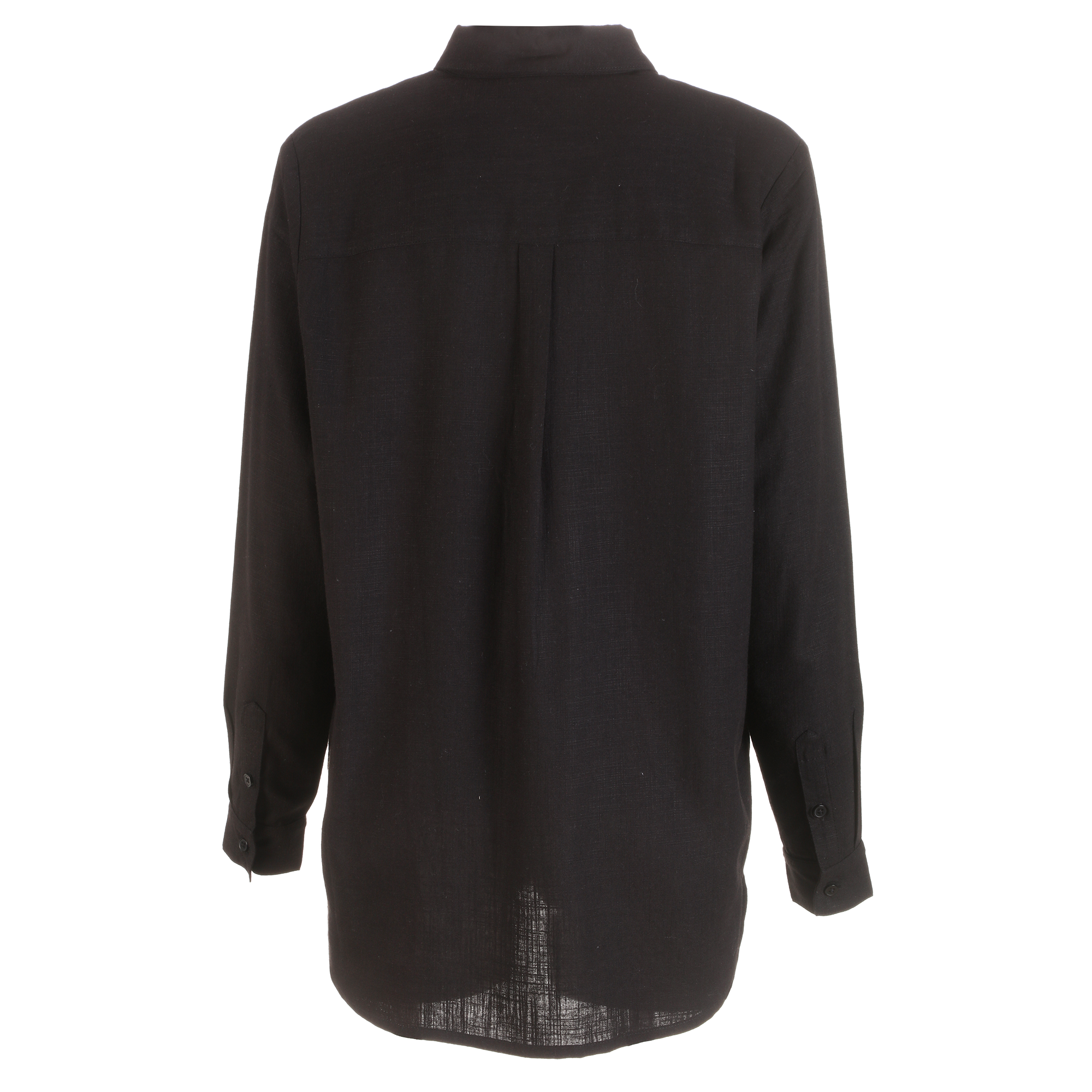 Chemise en lin mélangé  - Kaki