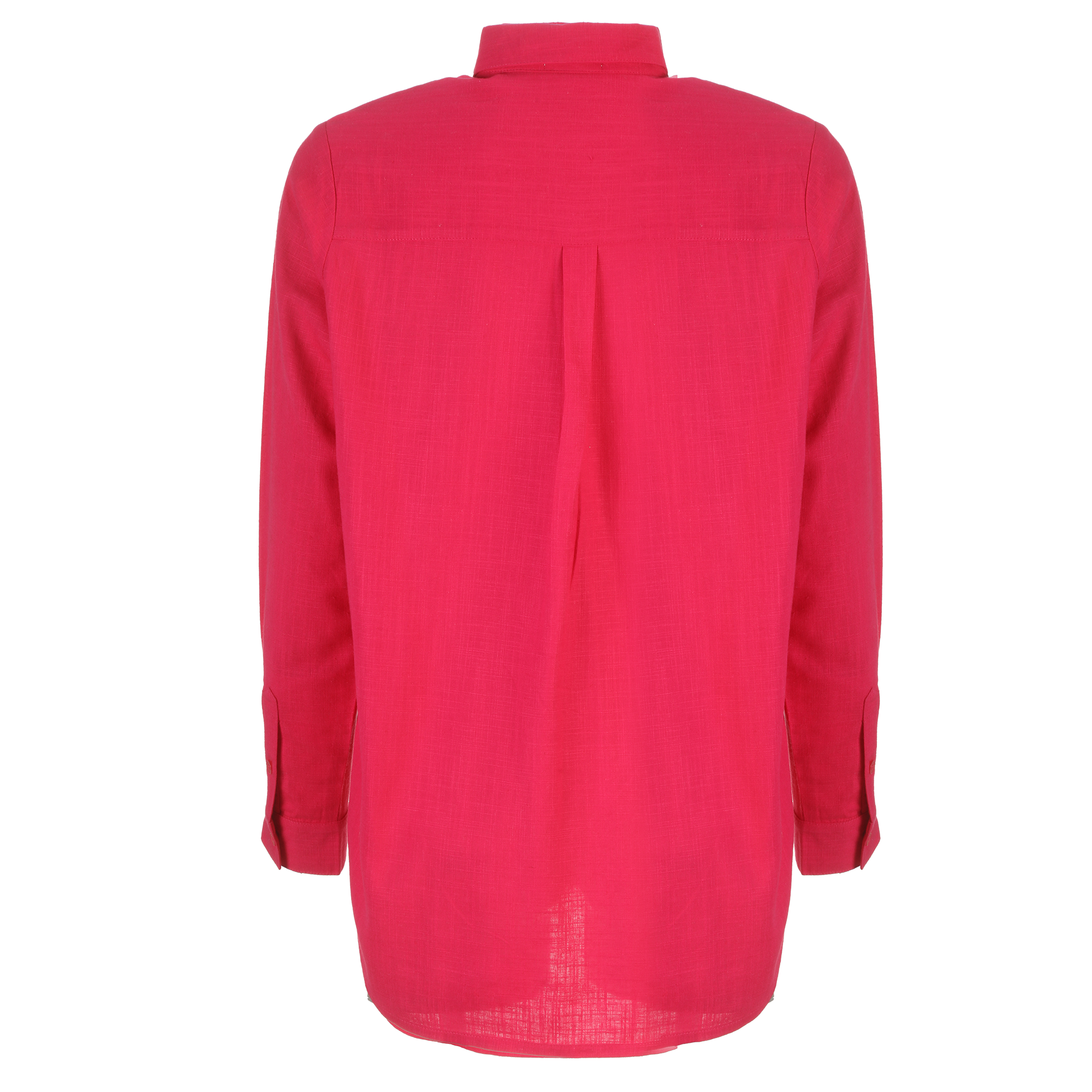 Chemise en lin mélangé - Rose