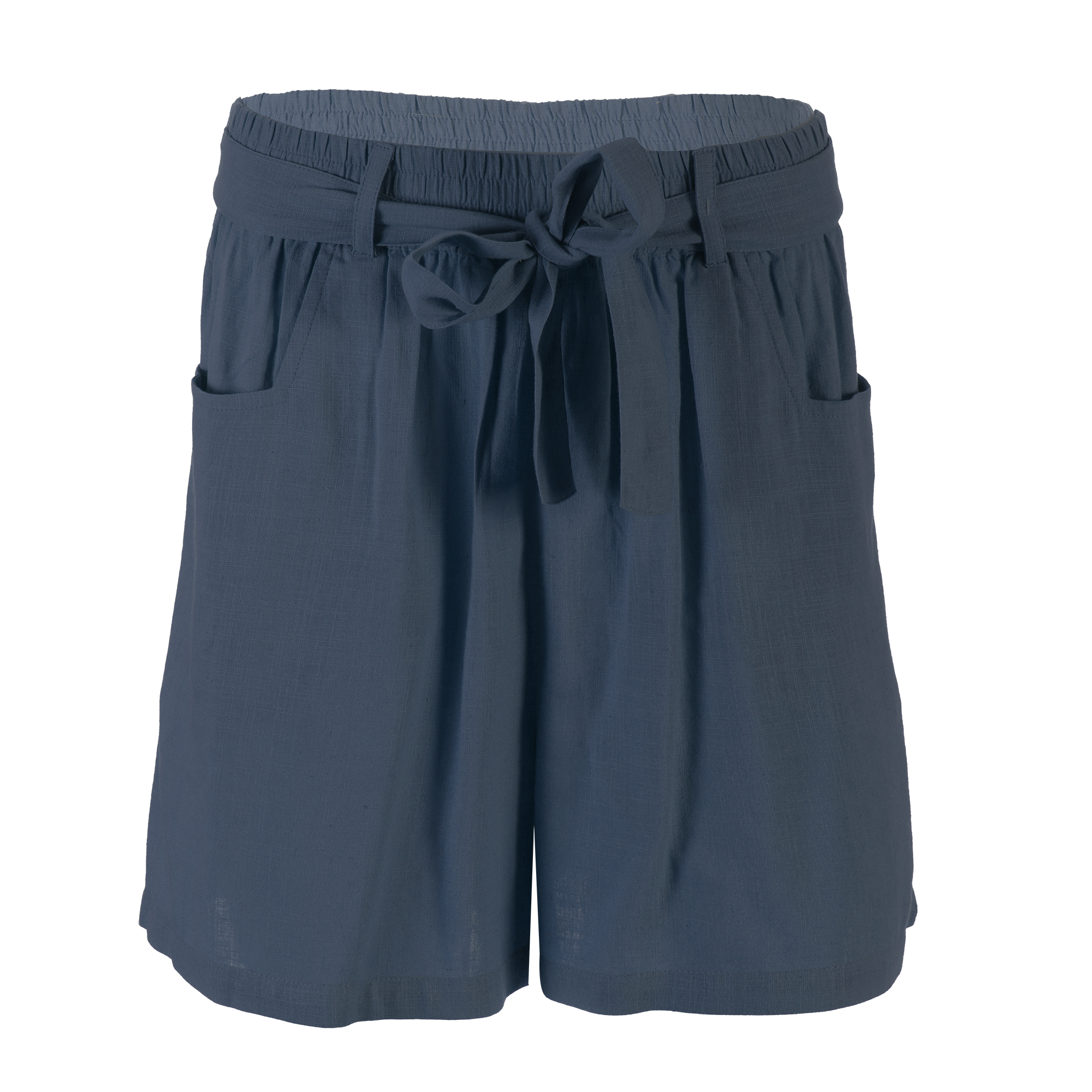 Short ample ceinturé  - Beige