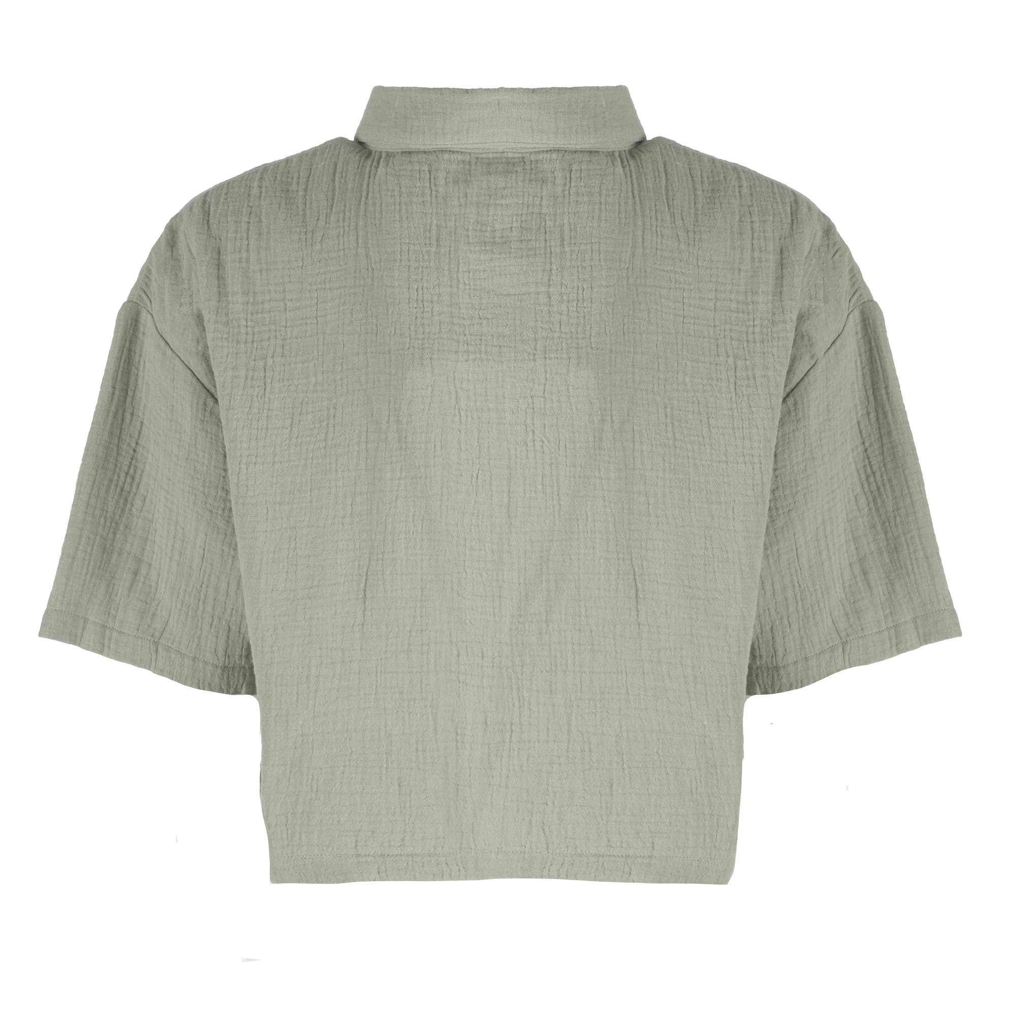 Chemise en gaze de coton  - Orange