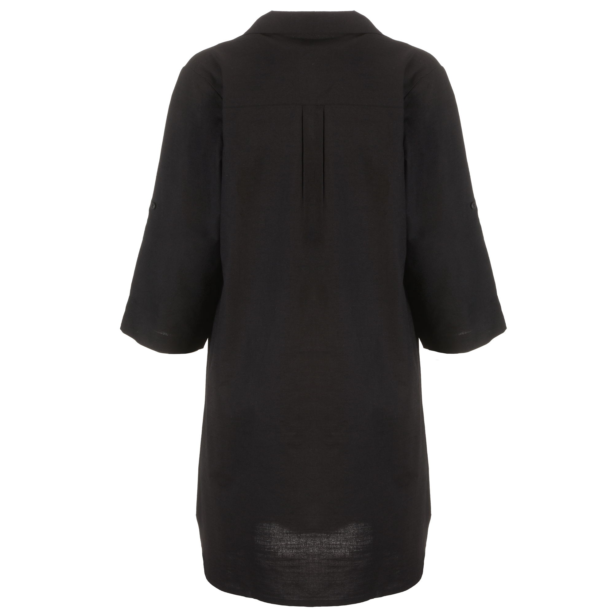 Robe chemise longue  - Kaki