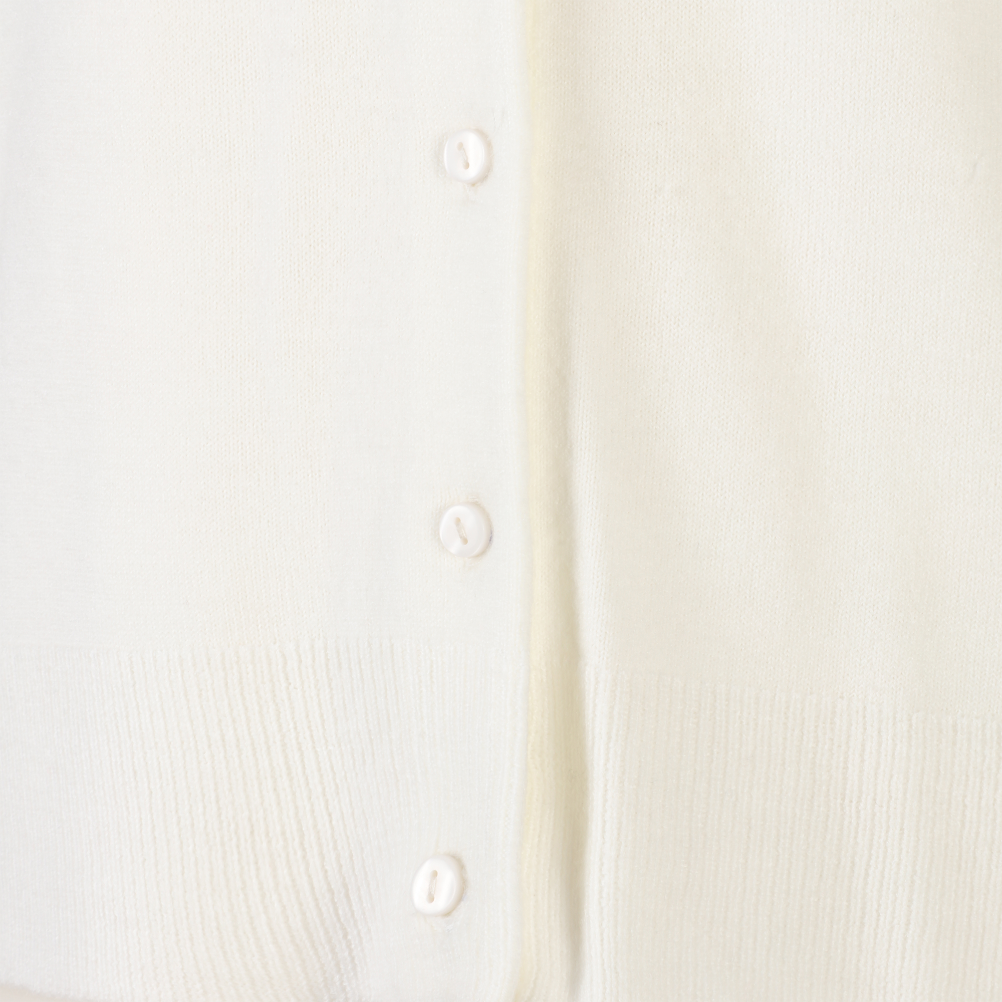 Cardigan touché cachemir - Blanc