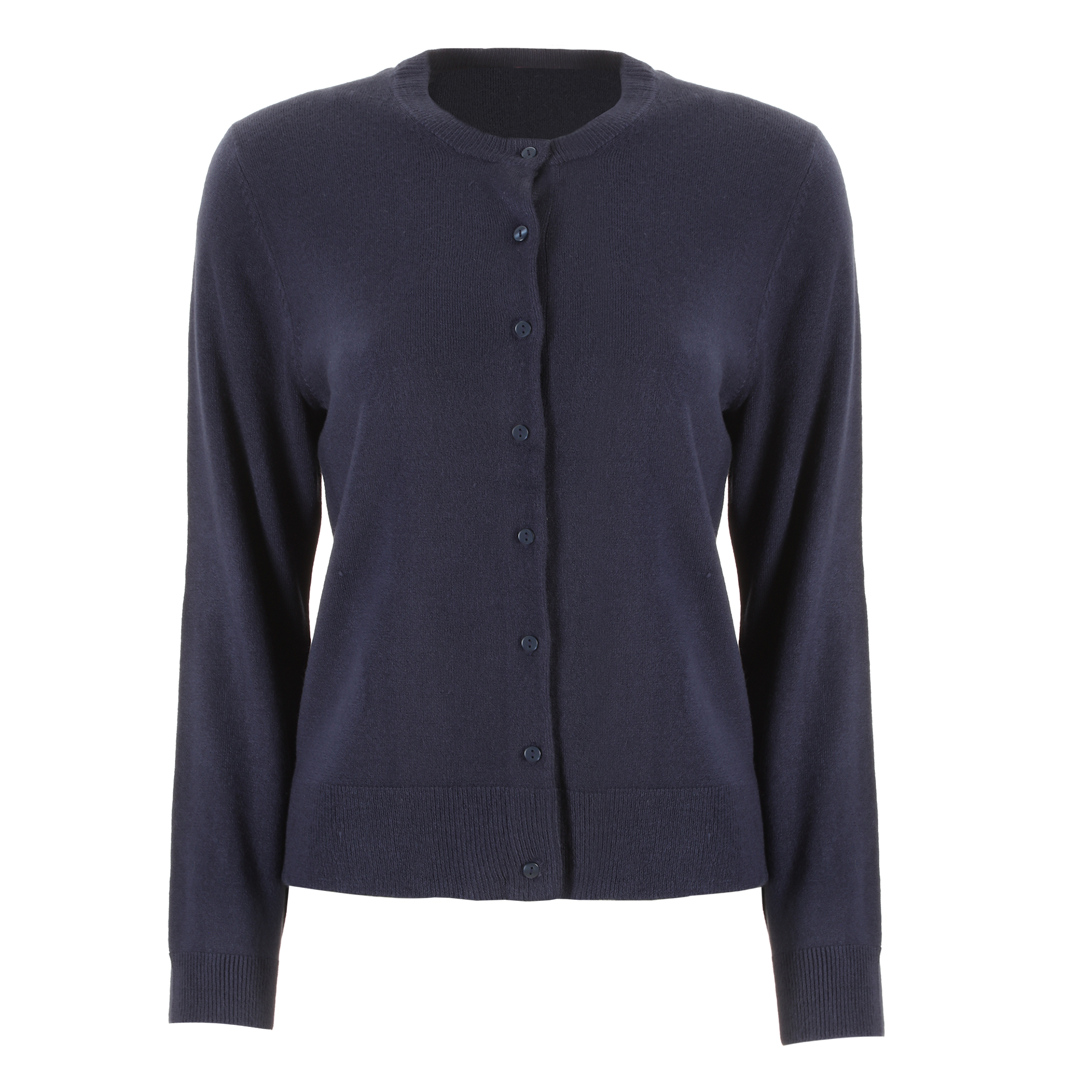 Cardigan touché cachemir - Bleu foncé
