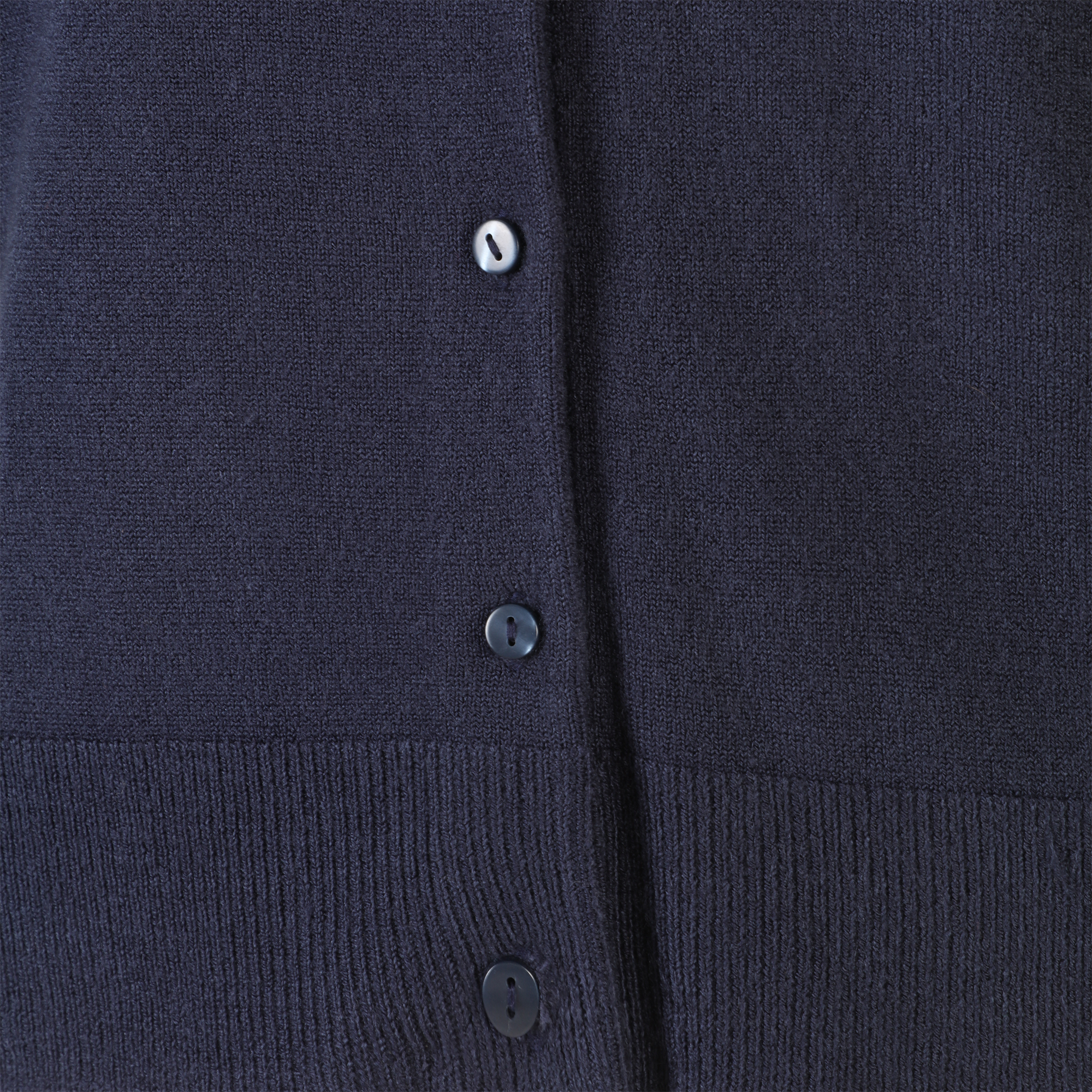 Cardigan touché cachemir - Bleu foncé