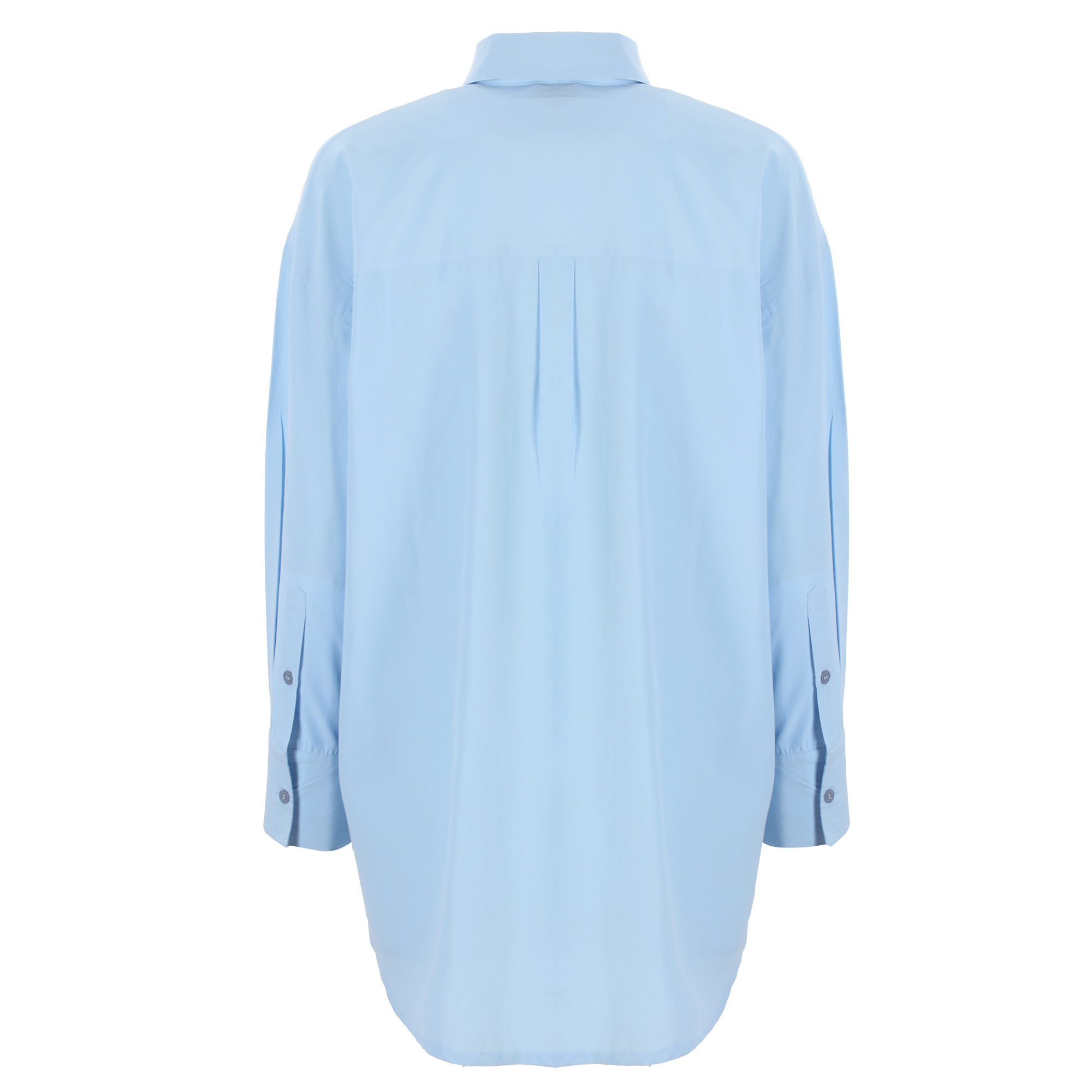 Chemise en popeline - Bleu