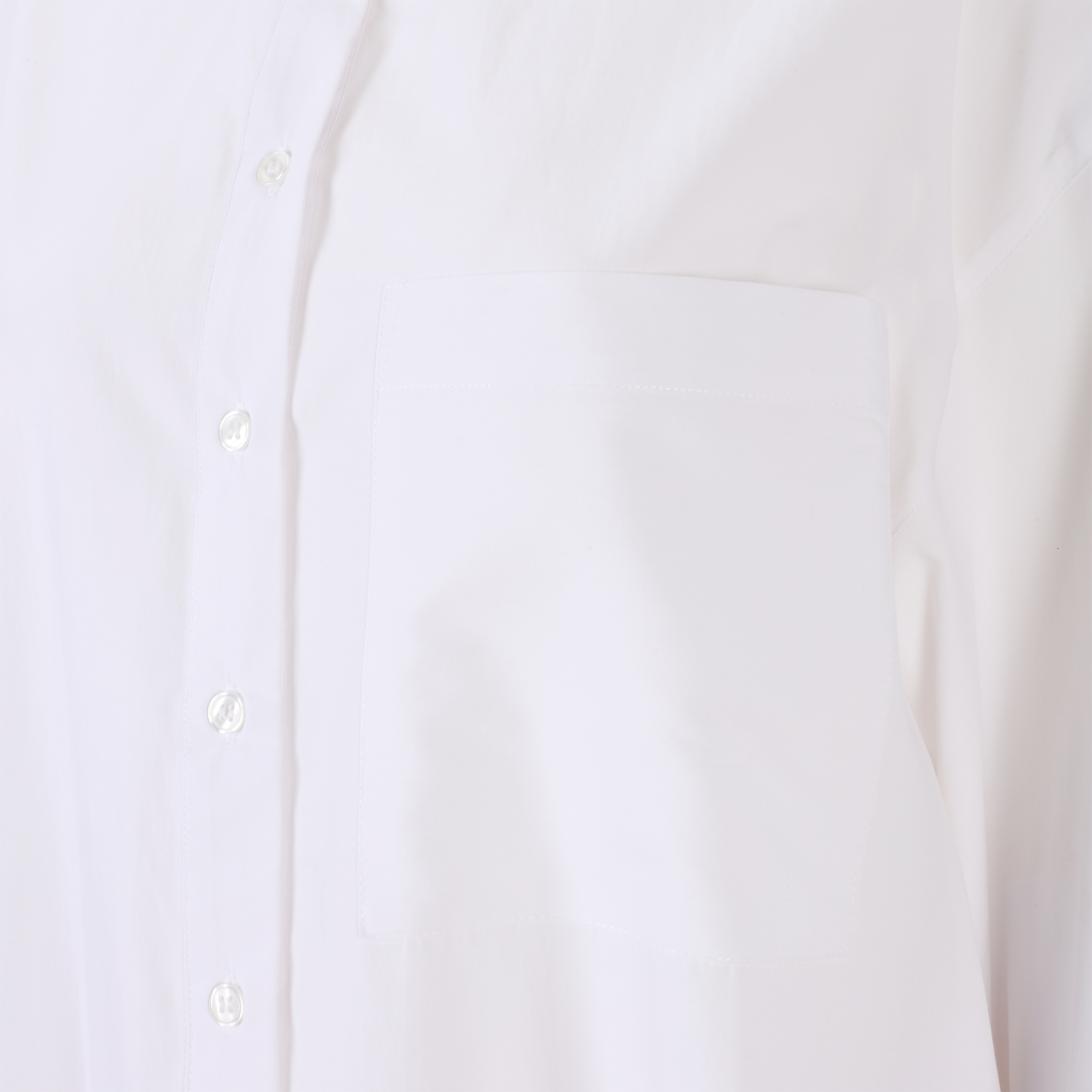 Chemise en popeline - Blanc