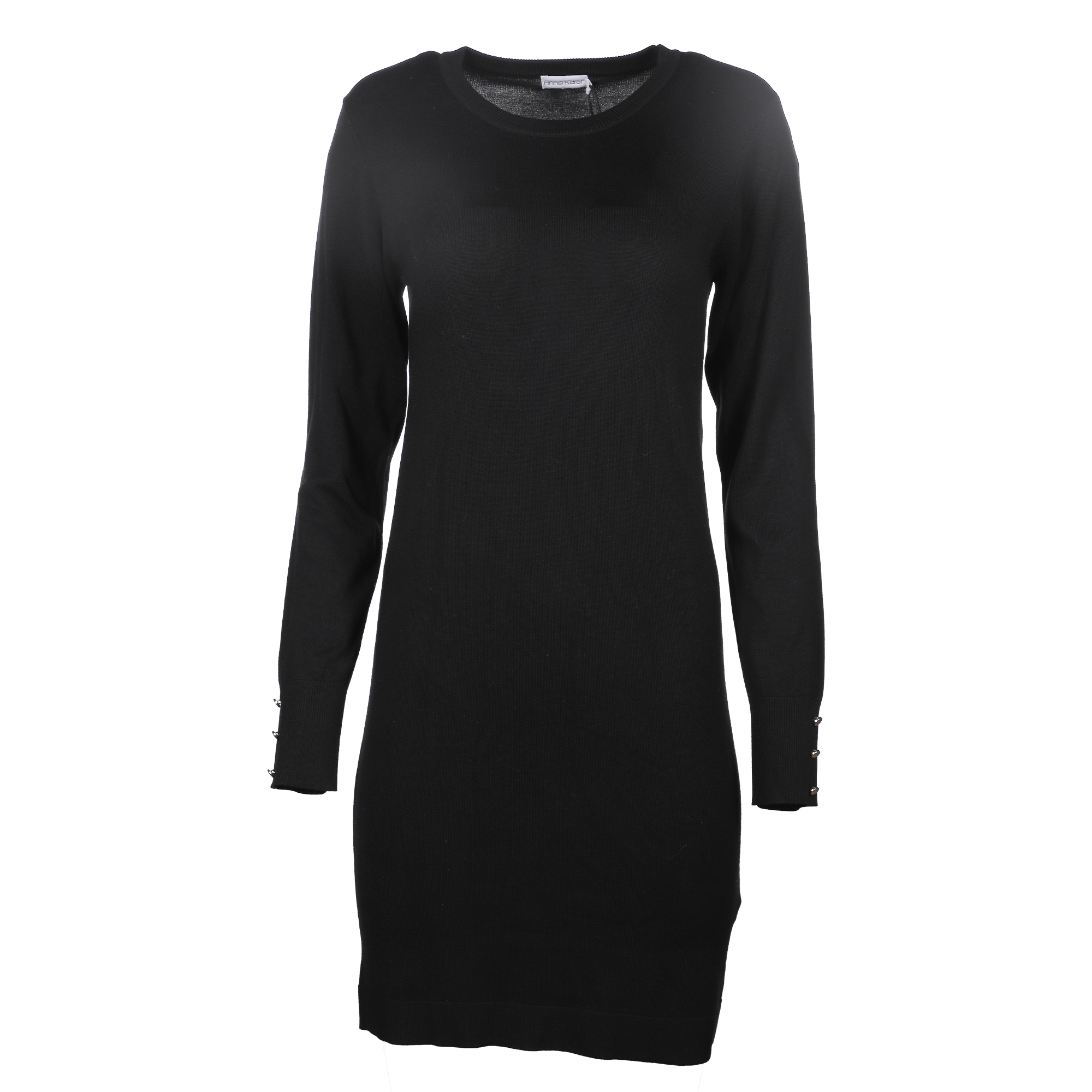 Robe en maille  - Noir