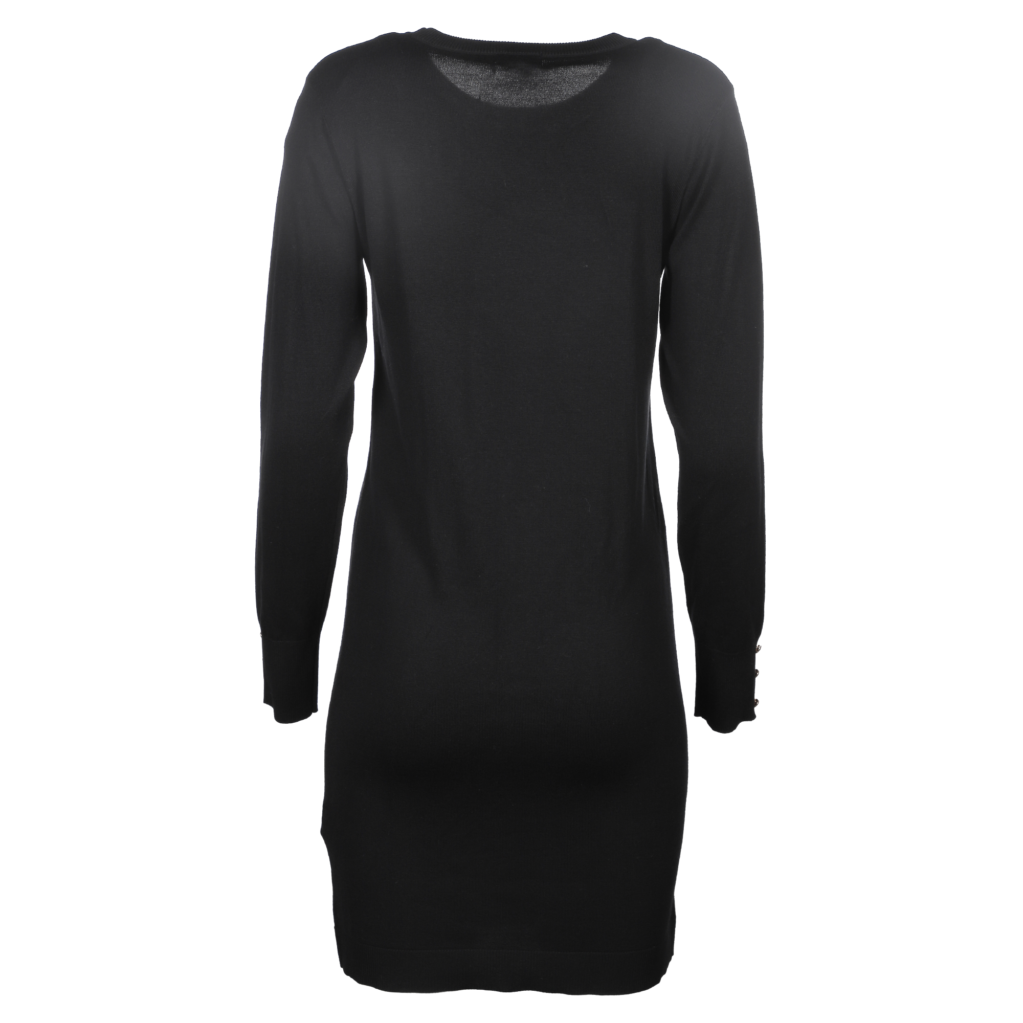 Robe en maille  - Noir
