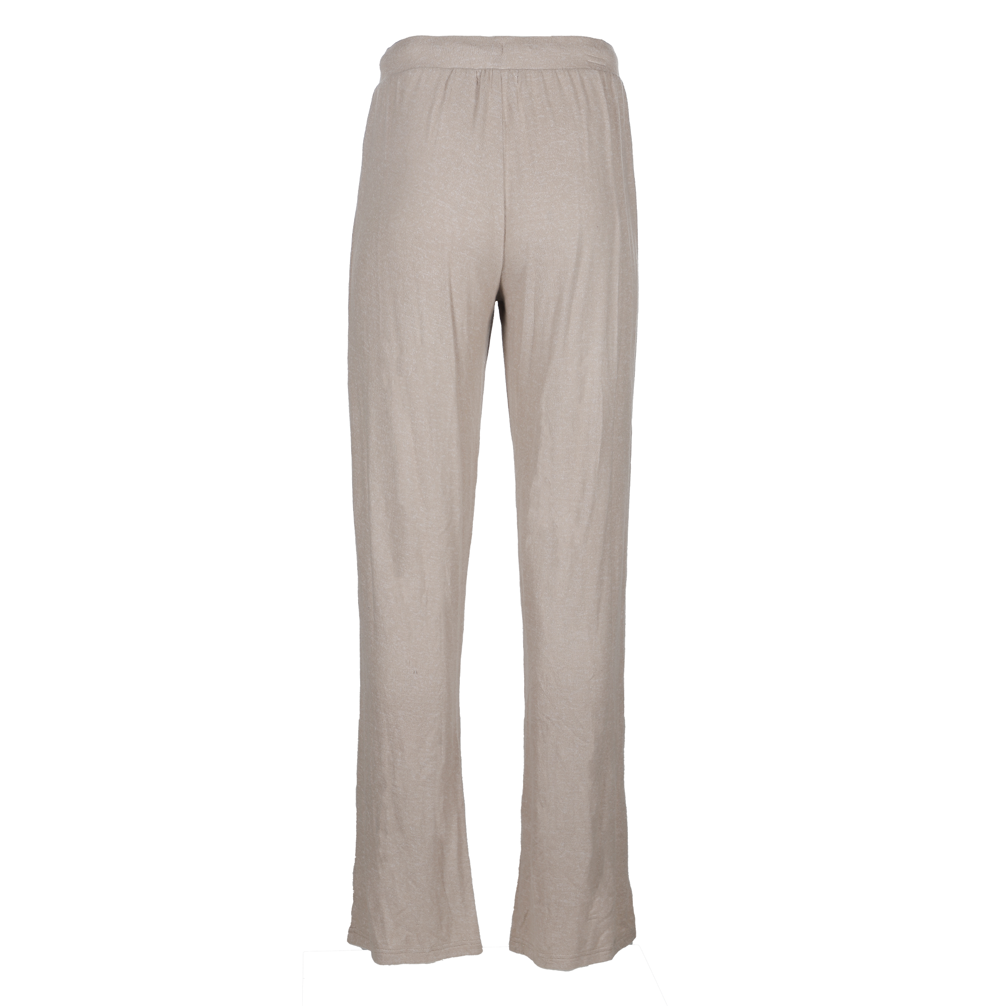 Ensemble haut avec capuche et bas évasé  - Beige