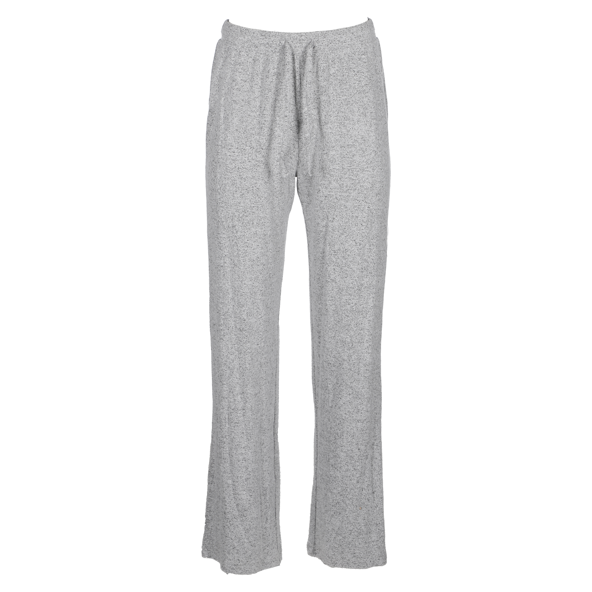 Ensemble haut avec capuche et bas évasé  - Gris