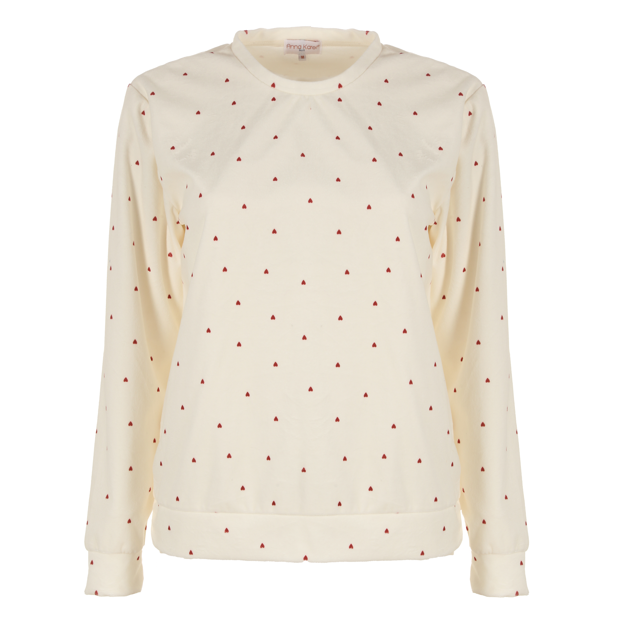 Ensemble de pyjama en velours - Blanc