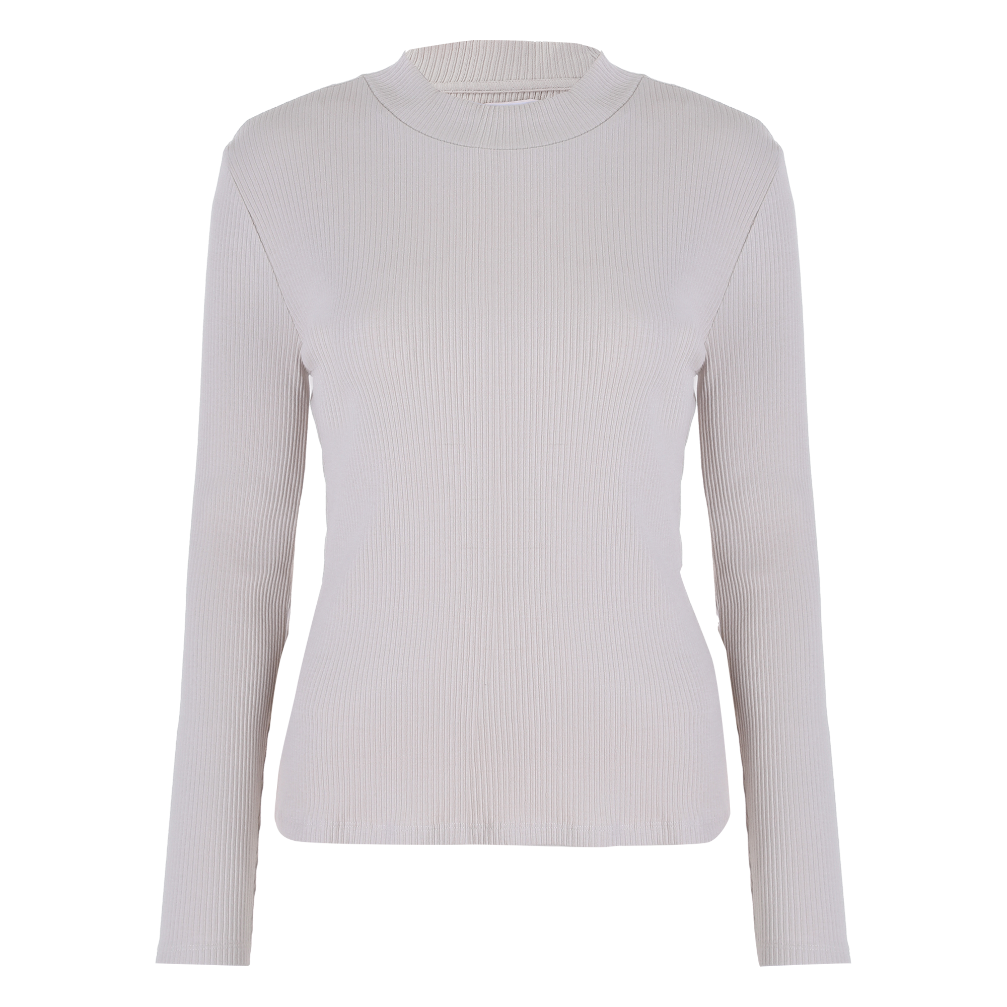 Pull col roulé  - Marron