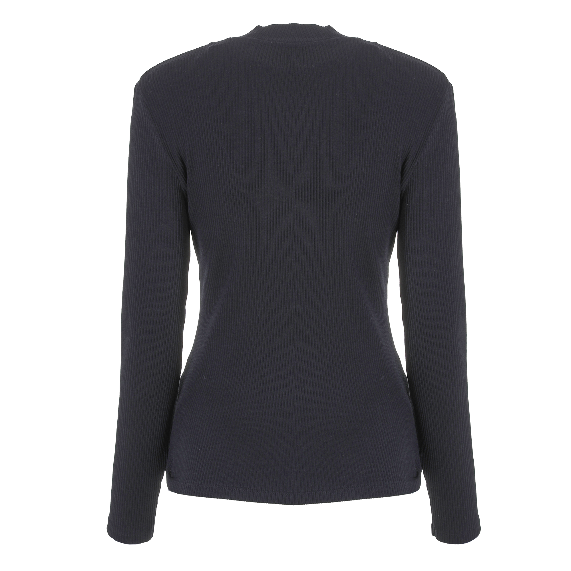 Pull col roulé  - Noir