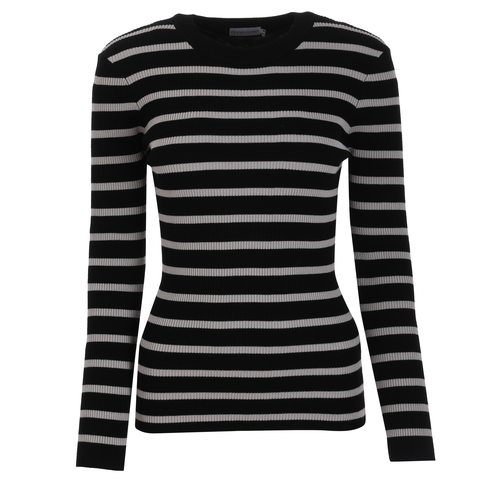 Pull col rond - Noir