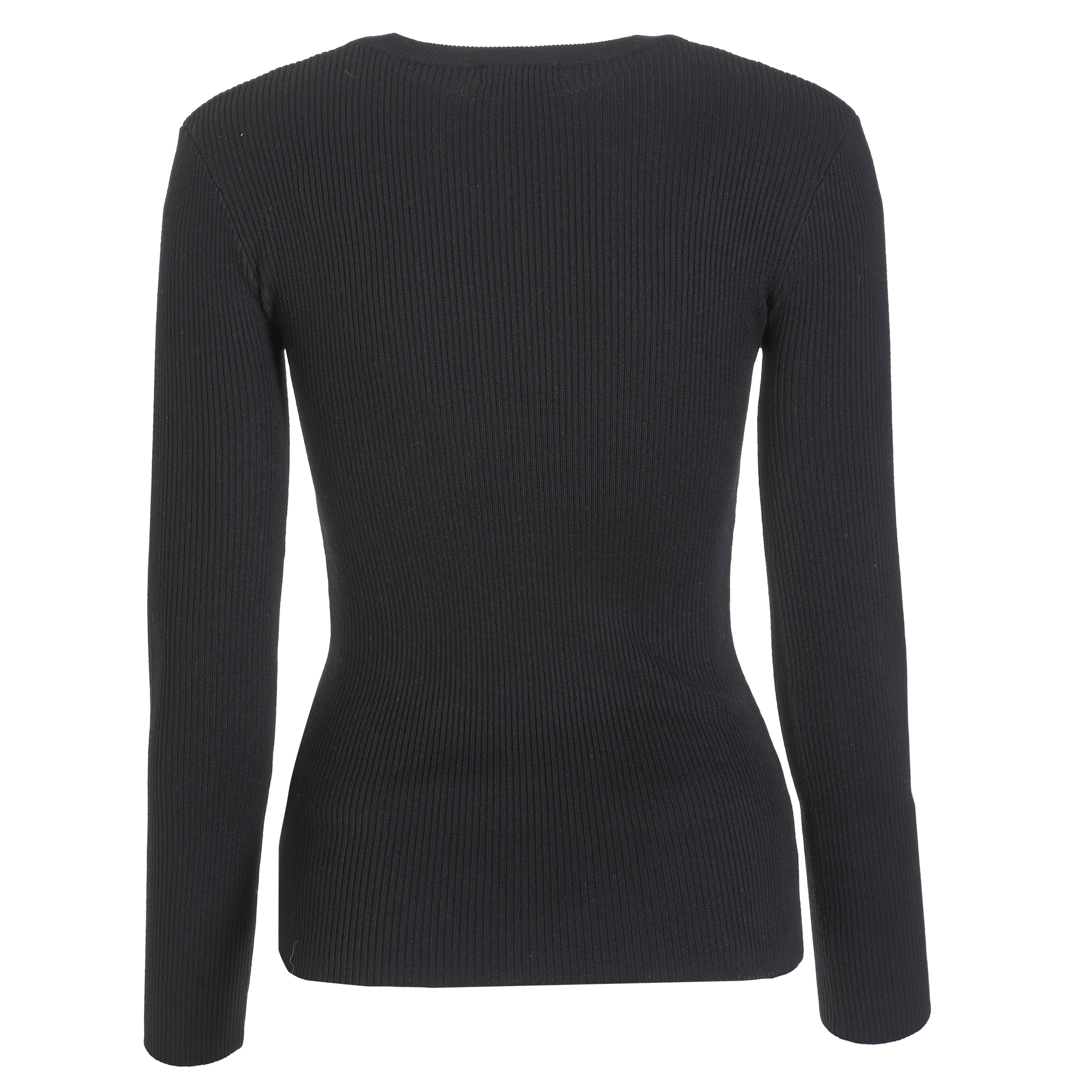 Pull col rond - Noir