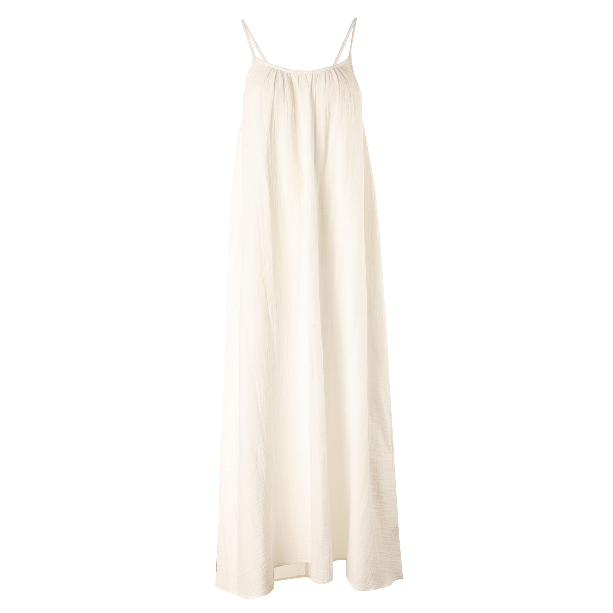 Robe en gaze de coton - Beige